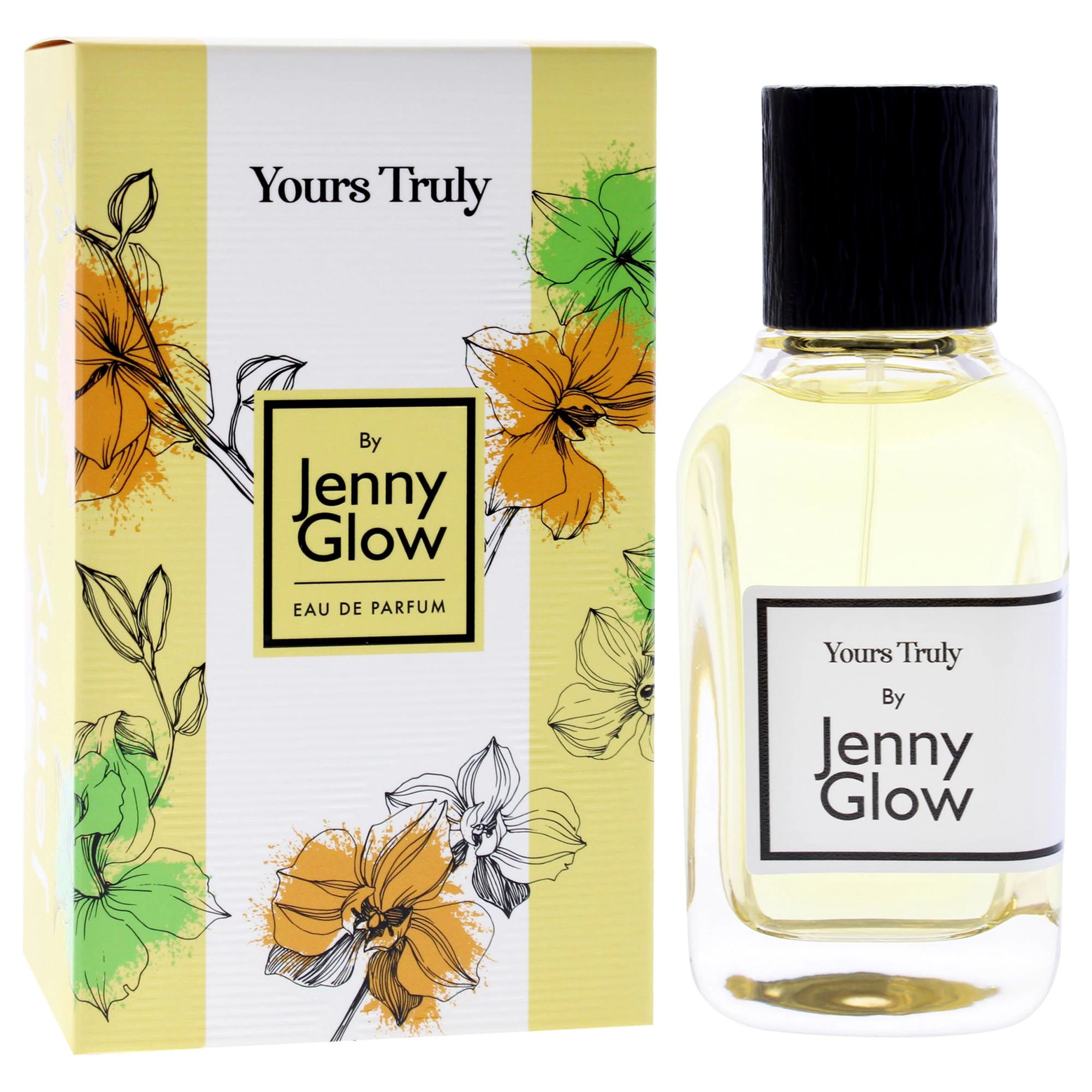 Jenny Glow Yours Truly Eau de Parfum for Women - Oriental Floral Rose, 3.4 oz Spray