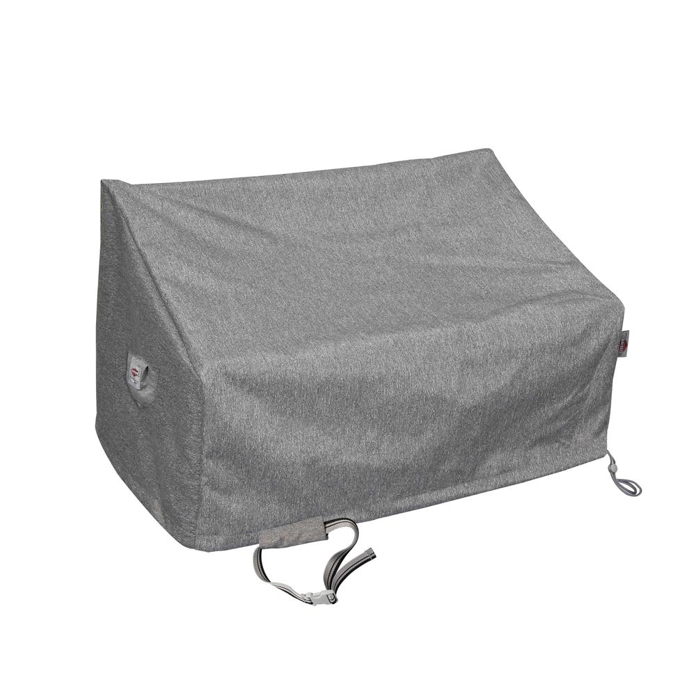 Summerset Shield Platinum 3-Layer Water Resistant Outdoor Sofa Cover - 86x35", Grey Melange