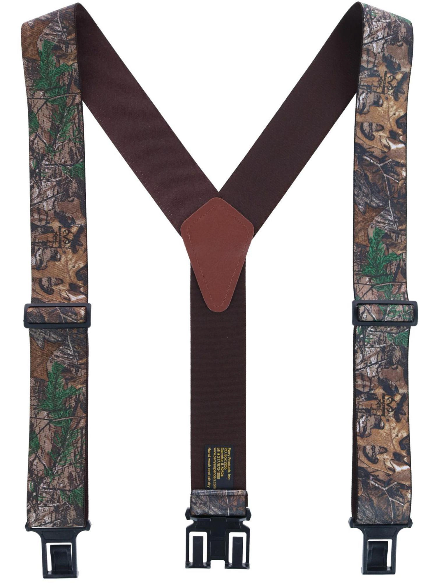 Perry Suspenders Men's Elastic Camo Print Suspenders (Tall Available)