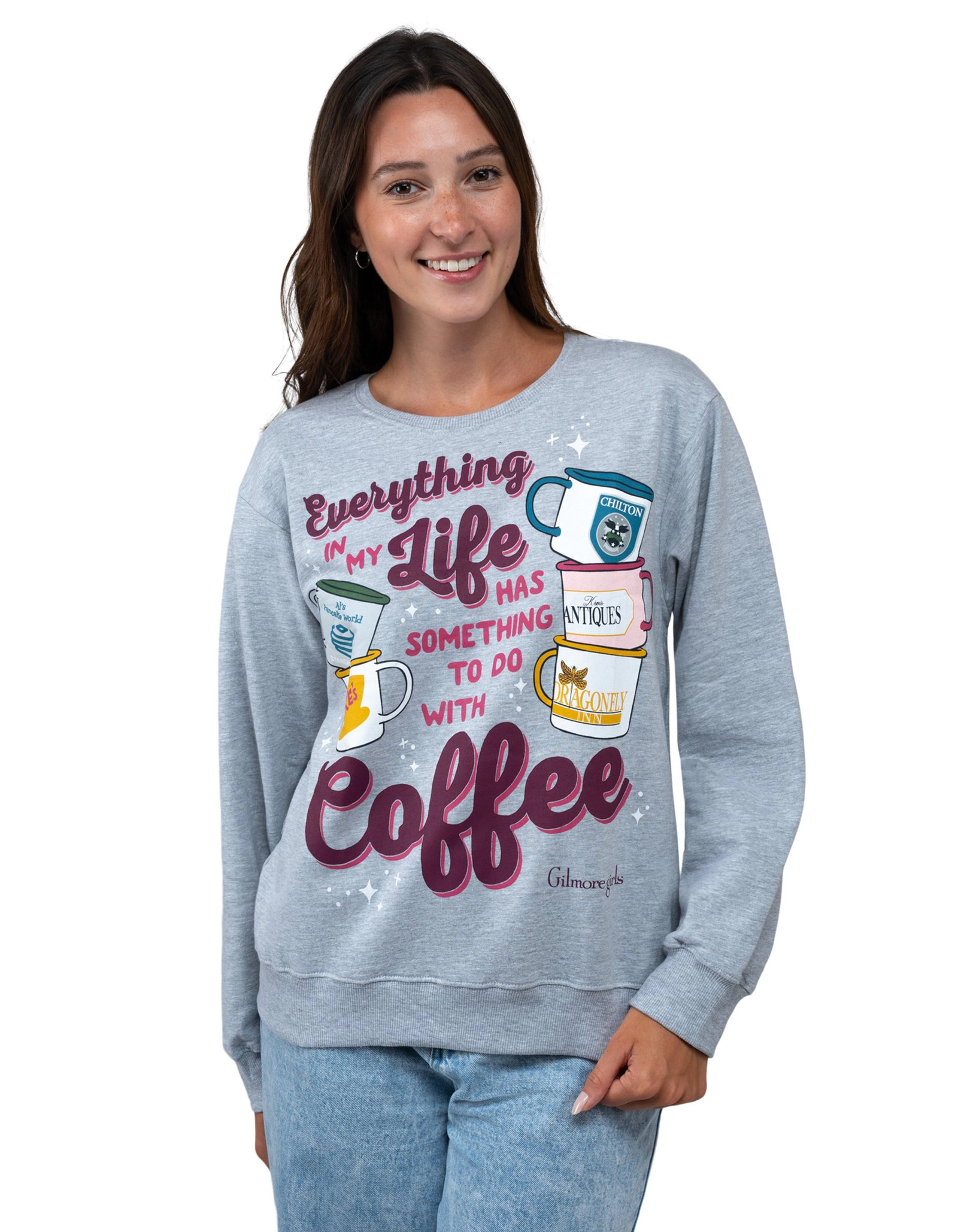 Gilmore Girls Matching Family Fleece Crewneck Sweatshirt