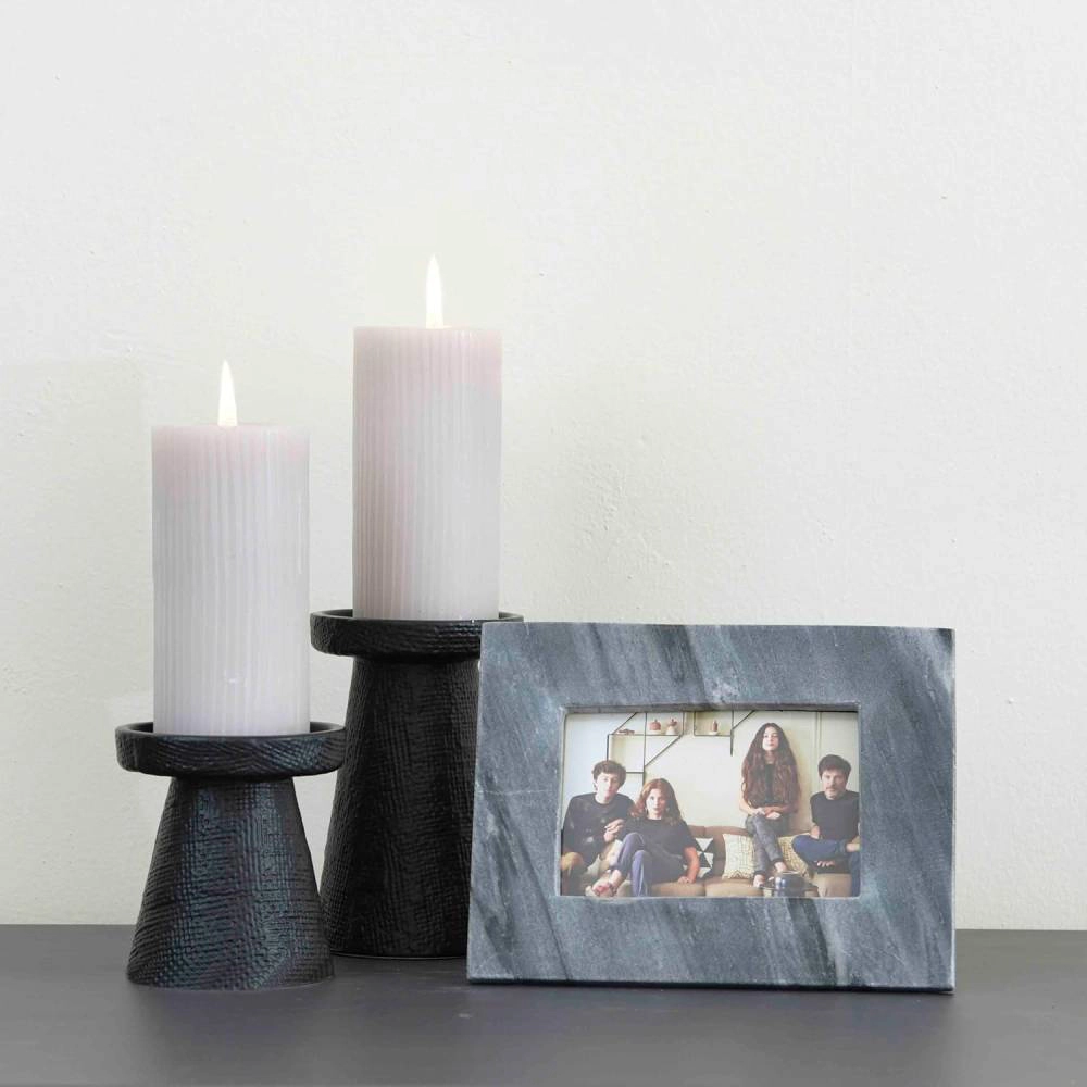Arcana Aramun Ceramic Stoneware Pillar Candle Holders
