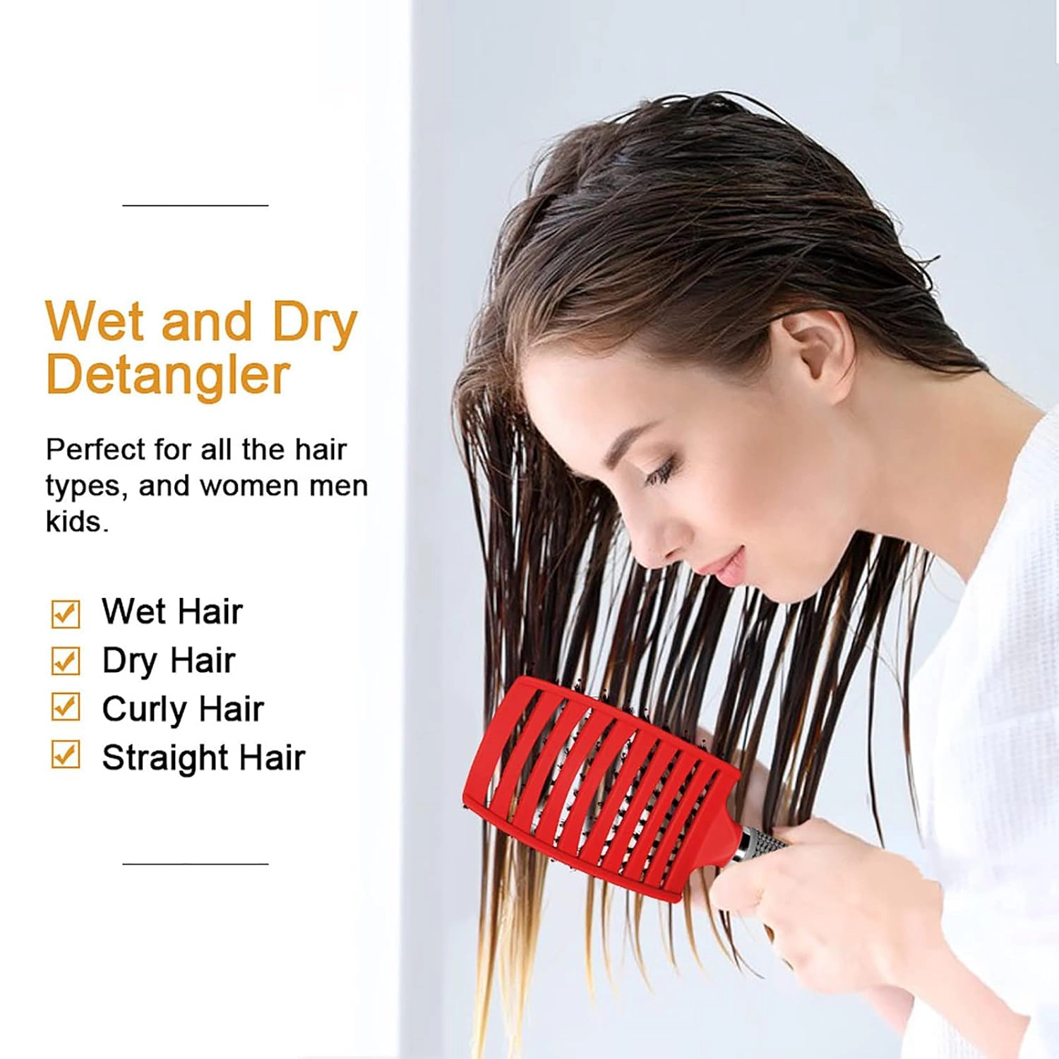 Prism Edge Unisex Detangling Hair Brush