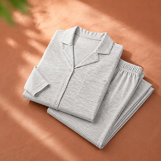 WZK Womens 2-Piece Ultra Soft Button Up Lounge Sleepwear Pajama Set
