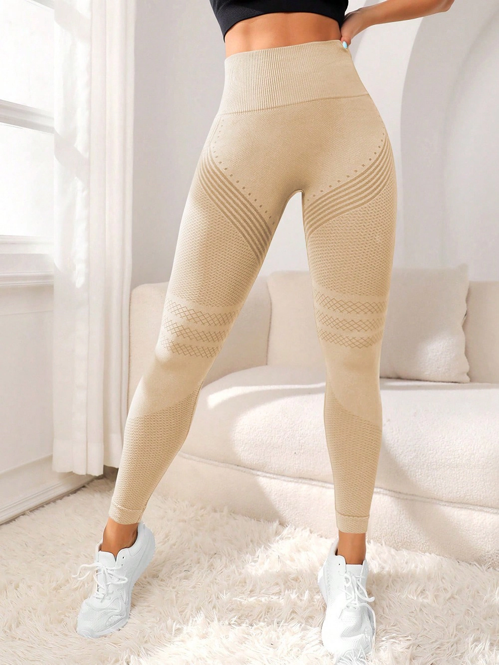 Enchanted Funland Women 3D Metabolic Booster Anti Cellulite Compression Leggings