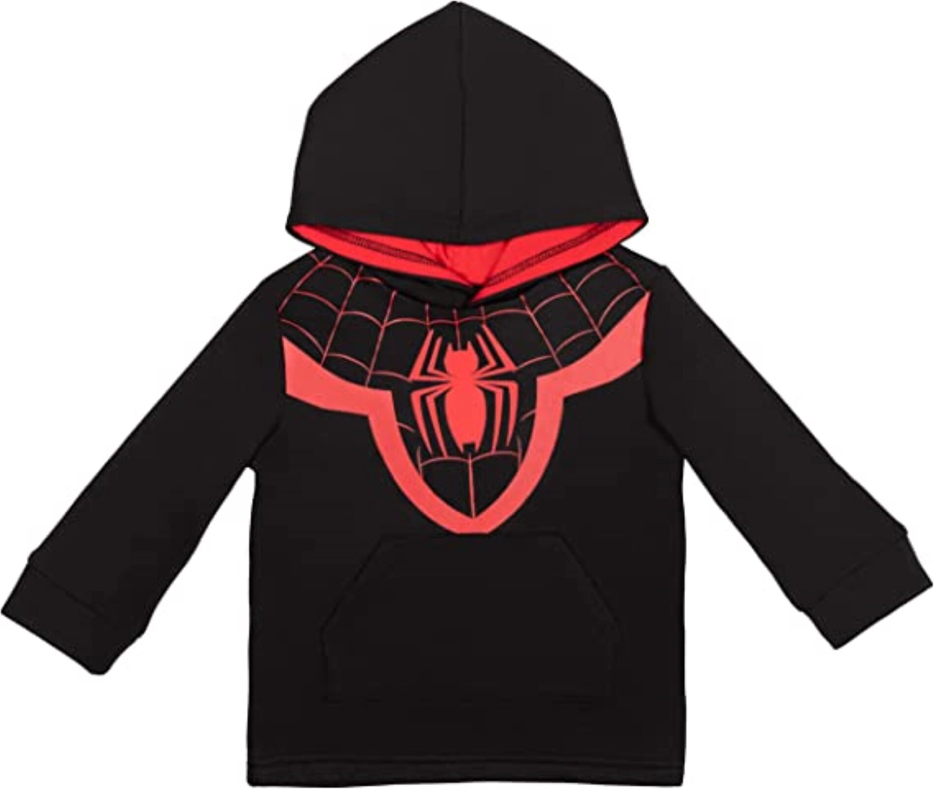 Marvel Spider-Verse Miles Morales Boys' Cosplay Fleece Hoodie