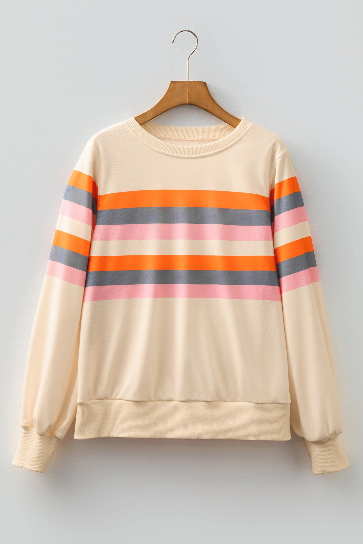 Threaded Pear Women's Vivienne Puff Sleeve Casual Pullover