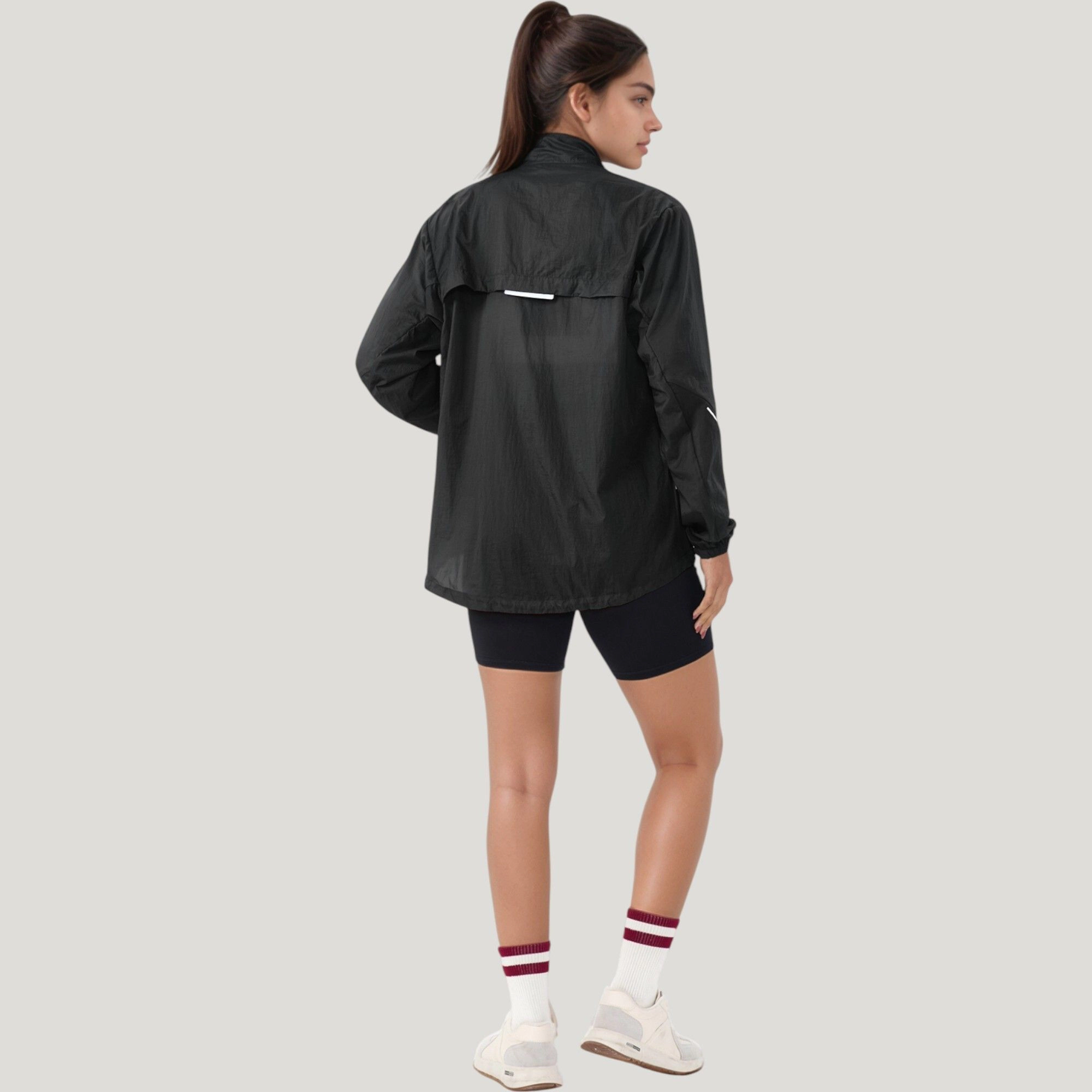 Anna-Kaci Women's Full-Zip Sun Protection Jacket with Long Sleeves and High Neck
