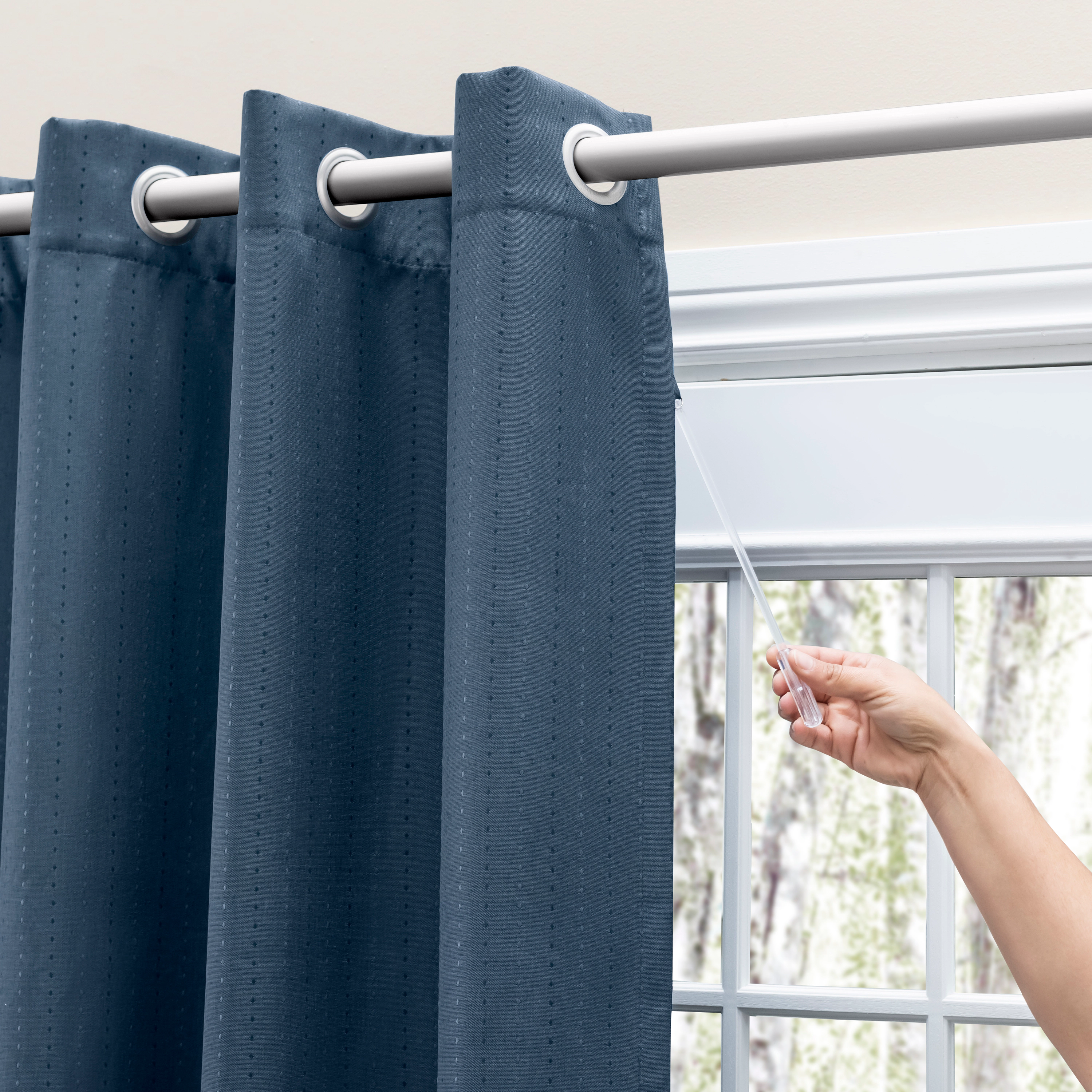 Ricardo Grand Pointe Grommet Patio Panel w/Wand