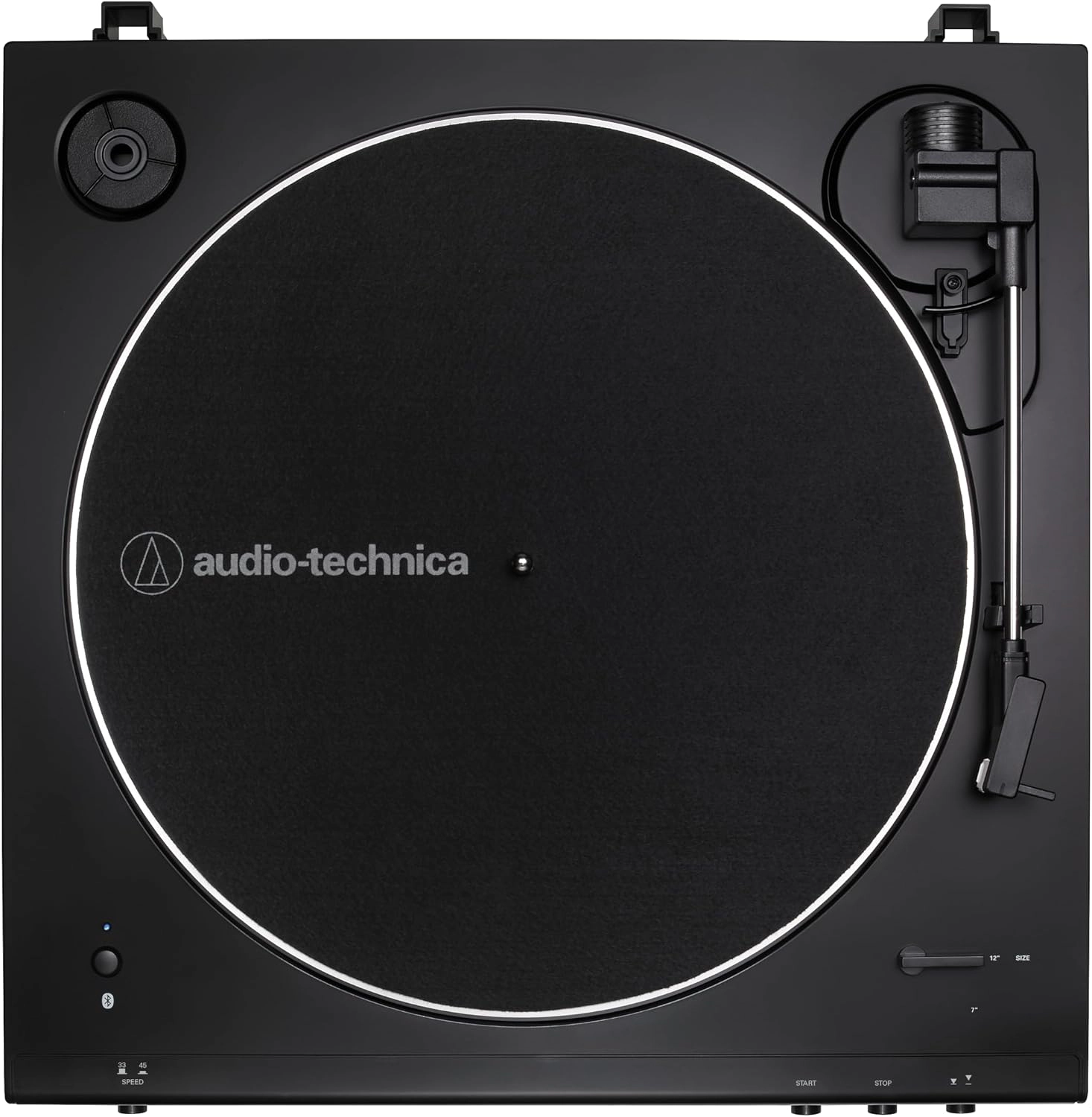 Audio-Technica AT-LP60XBT-BK Fully Automatic Bluetooth Belt-Drive Turntable - Black