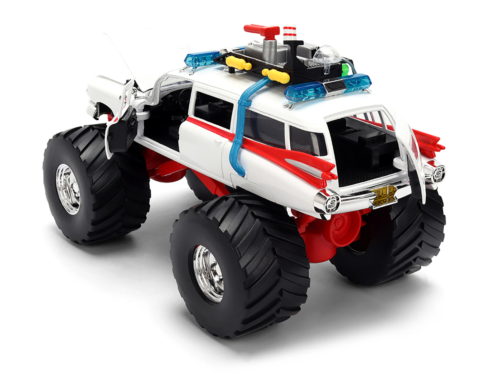 Jada 1959 Cadillac Ambulance Ecto-1 "Ghostbusters" (1984) Movie Monster Truck Version "Hollywood Rides" Series