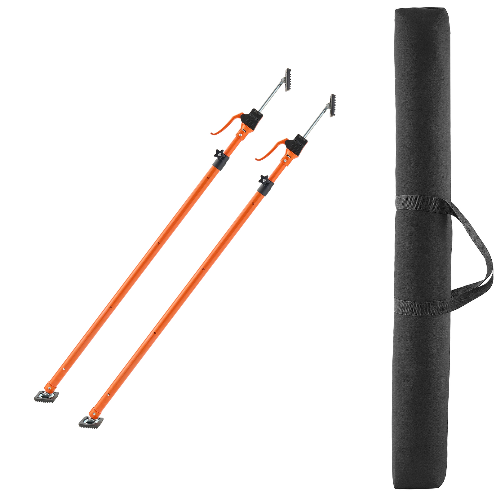 HONGGE Cabinet Jack Support Pole Steel Telescopic Quick Support Rod Adjustable 3rd Hand System for Installing Cabinets