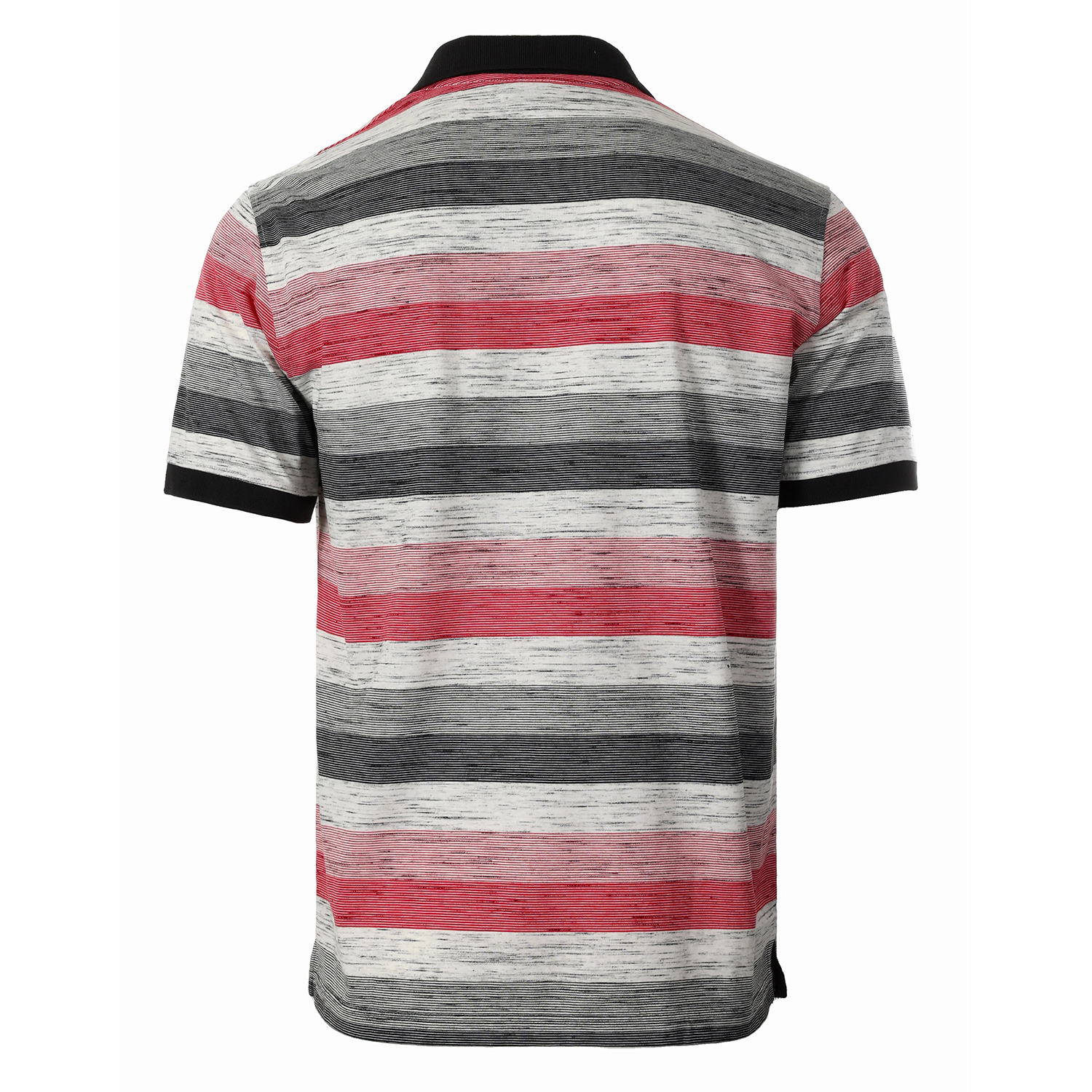 Gioberti Men's Club Stripe Polo Shirt - Short Sleeve, Regular Fit, Yarn Dye
