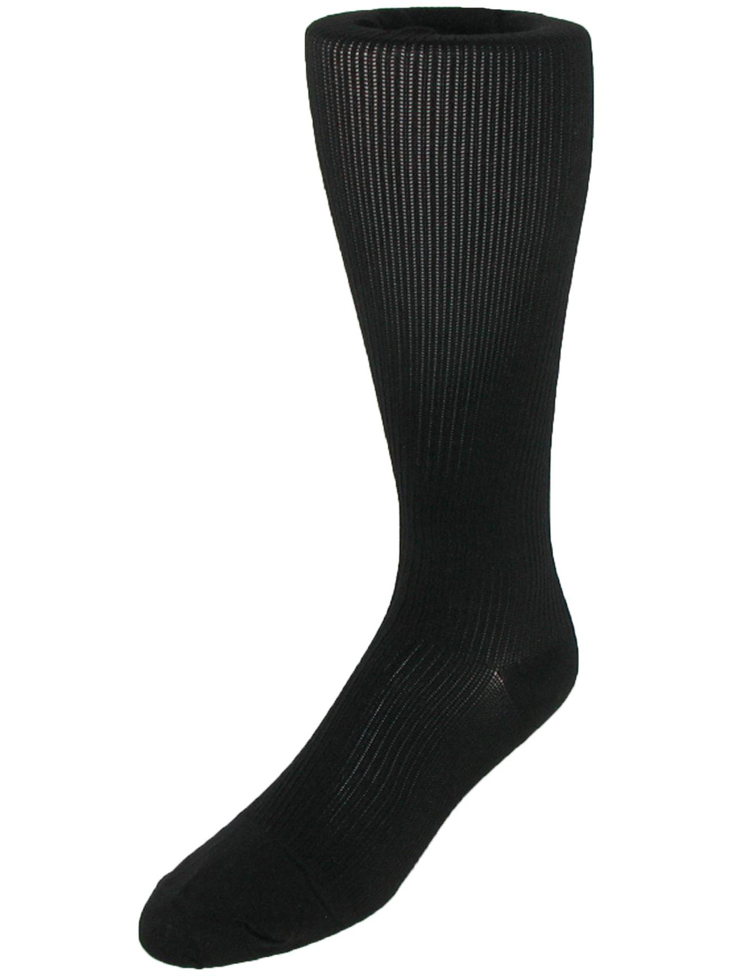 Jefferies Socks Firm Support Over the Calf Compression Dress Socks