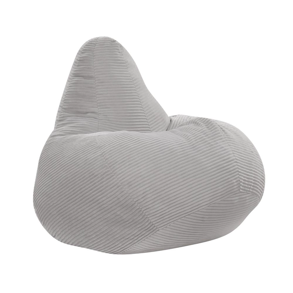 Hivvago Bean Bag Chair For Adults Accent Lazy Sofa With Skin-Friendly Corduroy Cover And Soft Sponge Filling