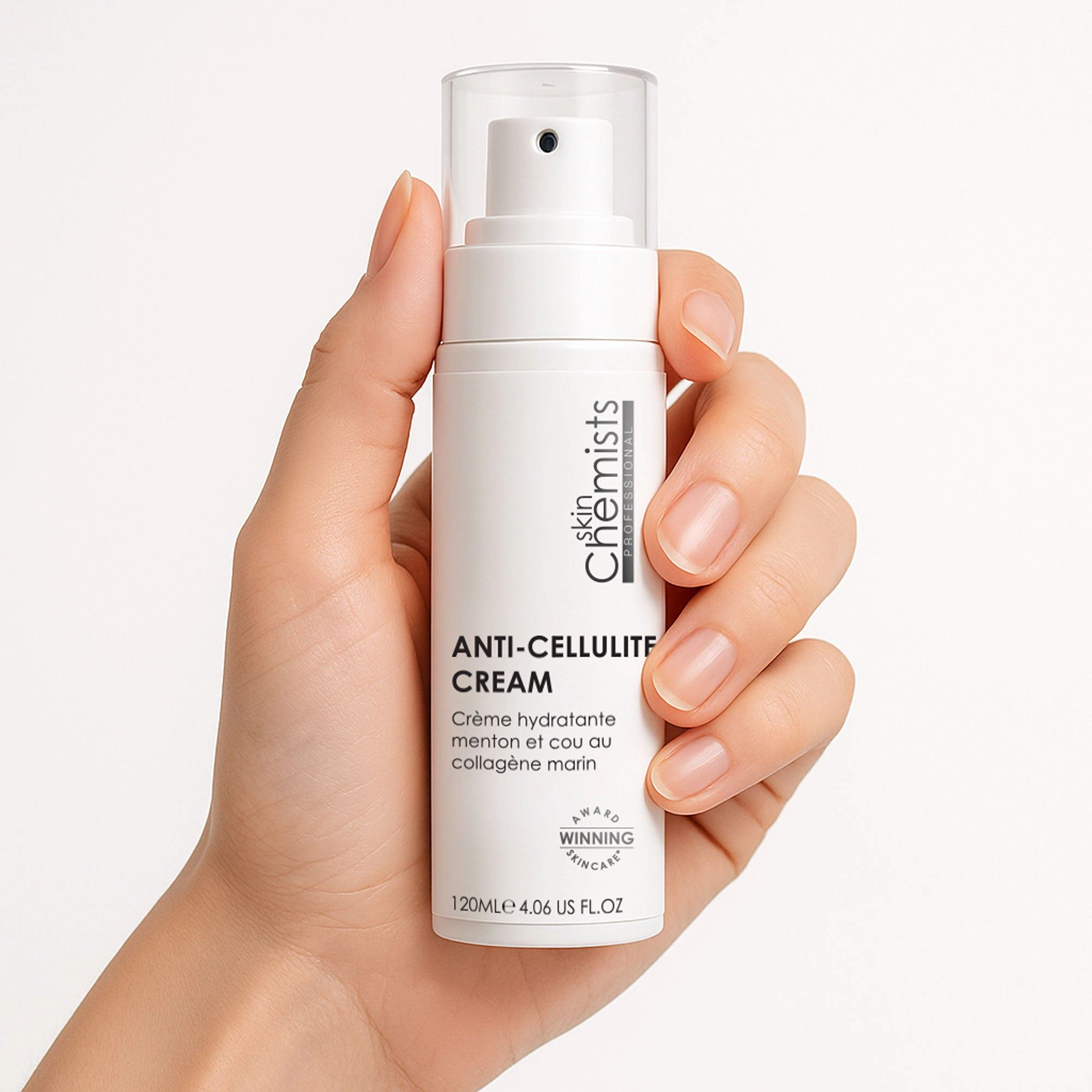 skinChemists Anti-Cellulite Cream 120ml - Firming, Collagen & Caffeine