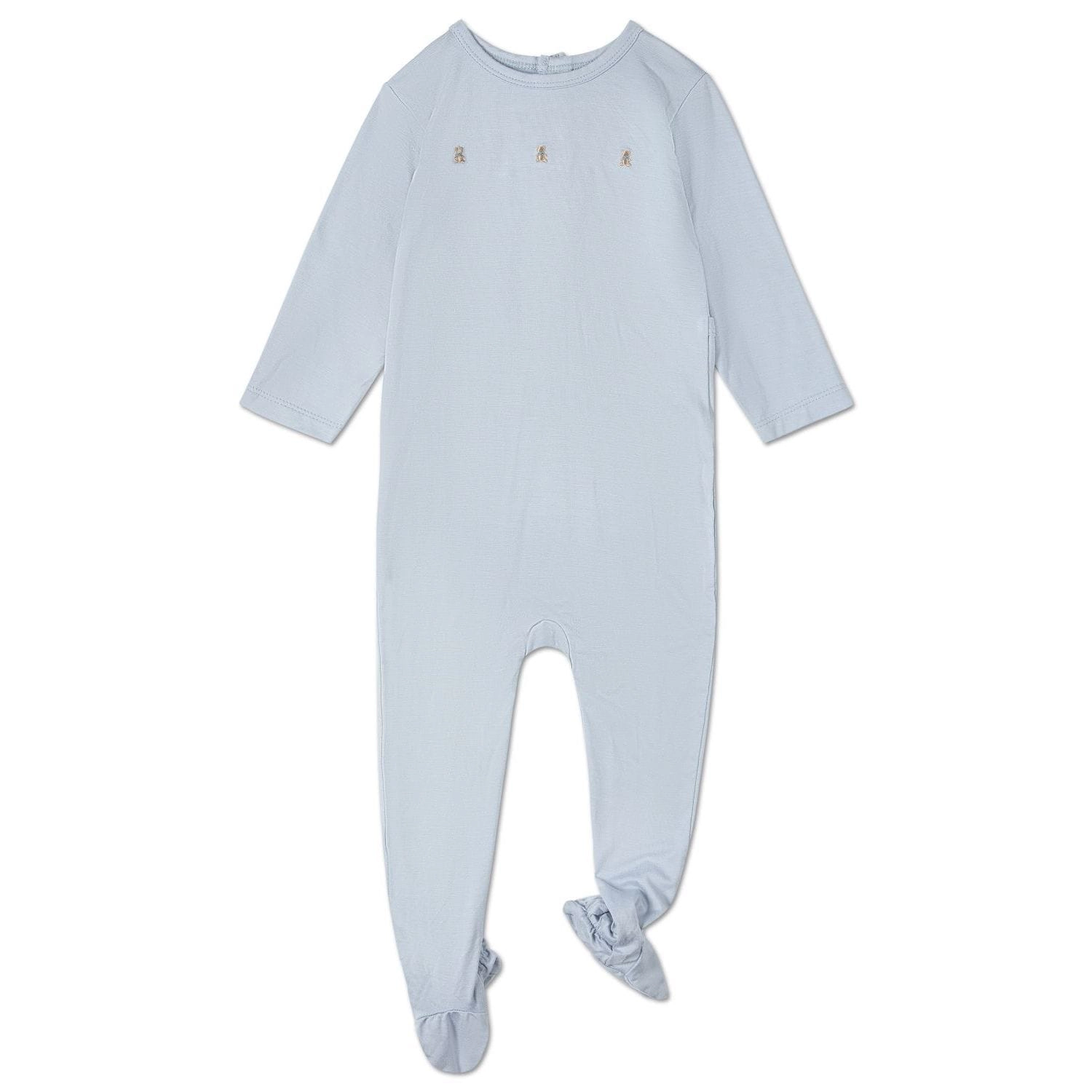 MeMoi Baby and Toddler "Three Little Bears" Rayon from Bamboo Footie