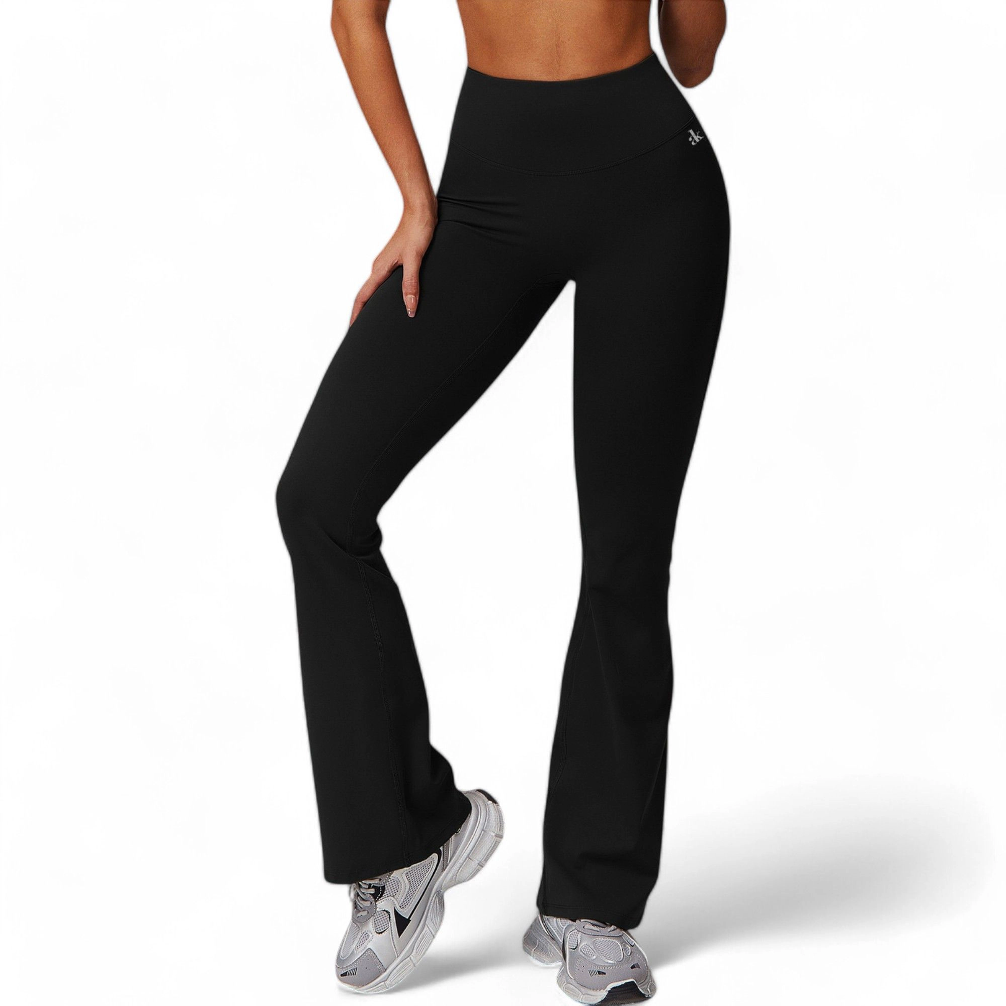 Anna-Kaci Active Women's High Waist Flared Leg Yoga Pants