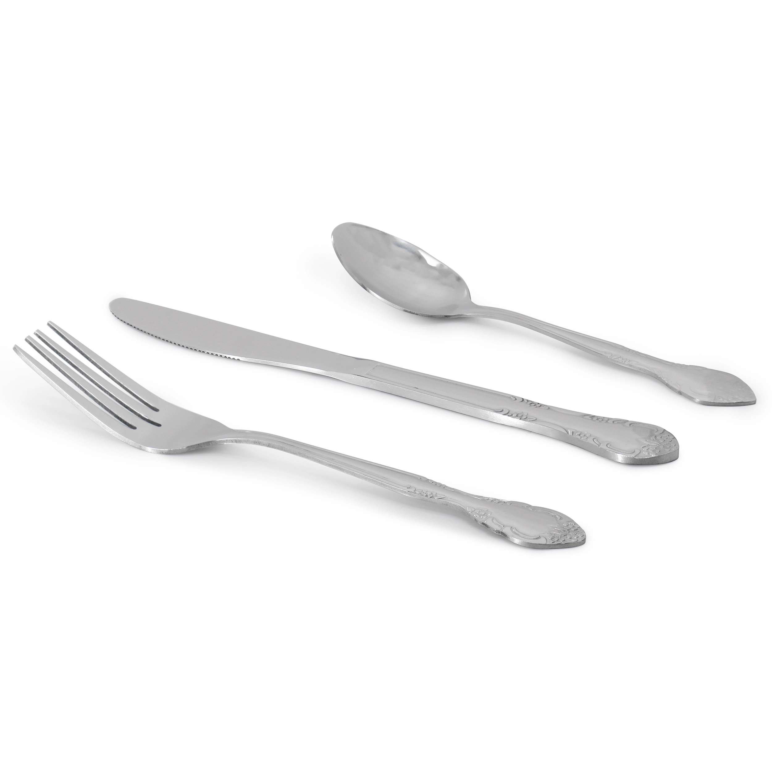 Gibson Everyday Fairmont 3 Piece Stainless Steel Flatware Set