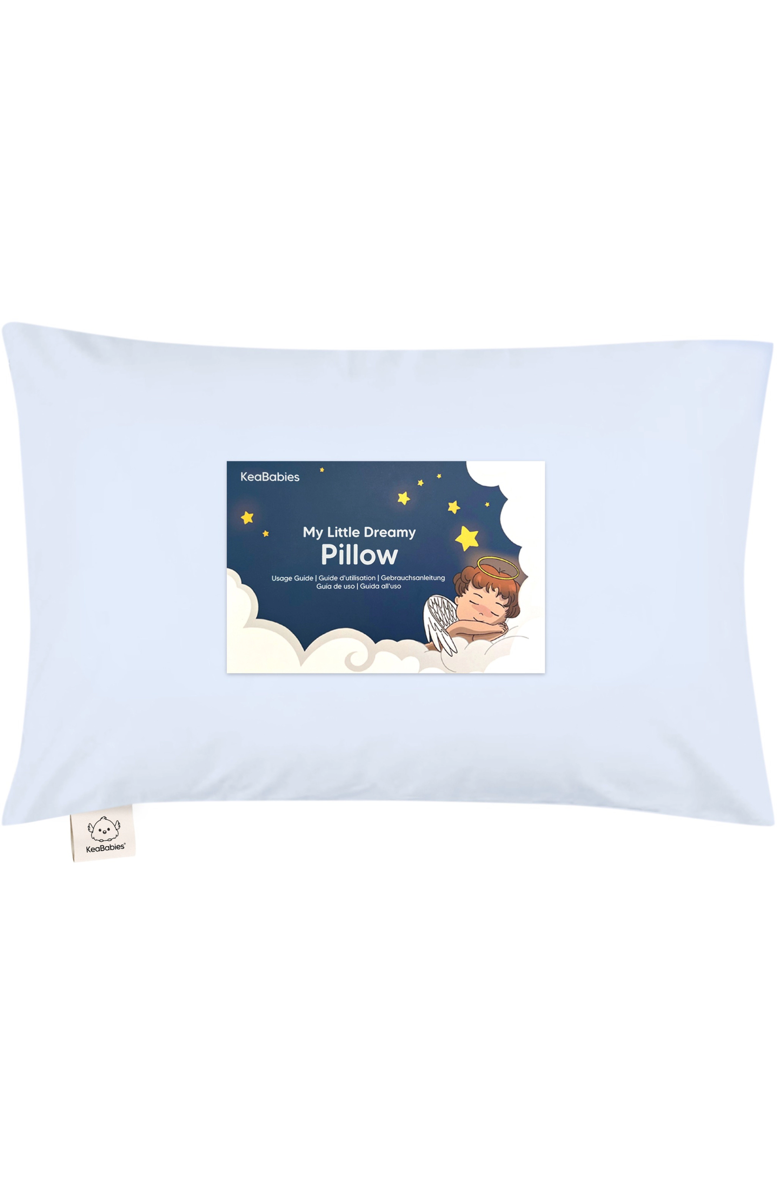KeaBabies Toddler Pillow with Pillowcase