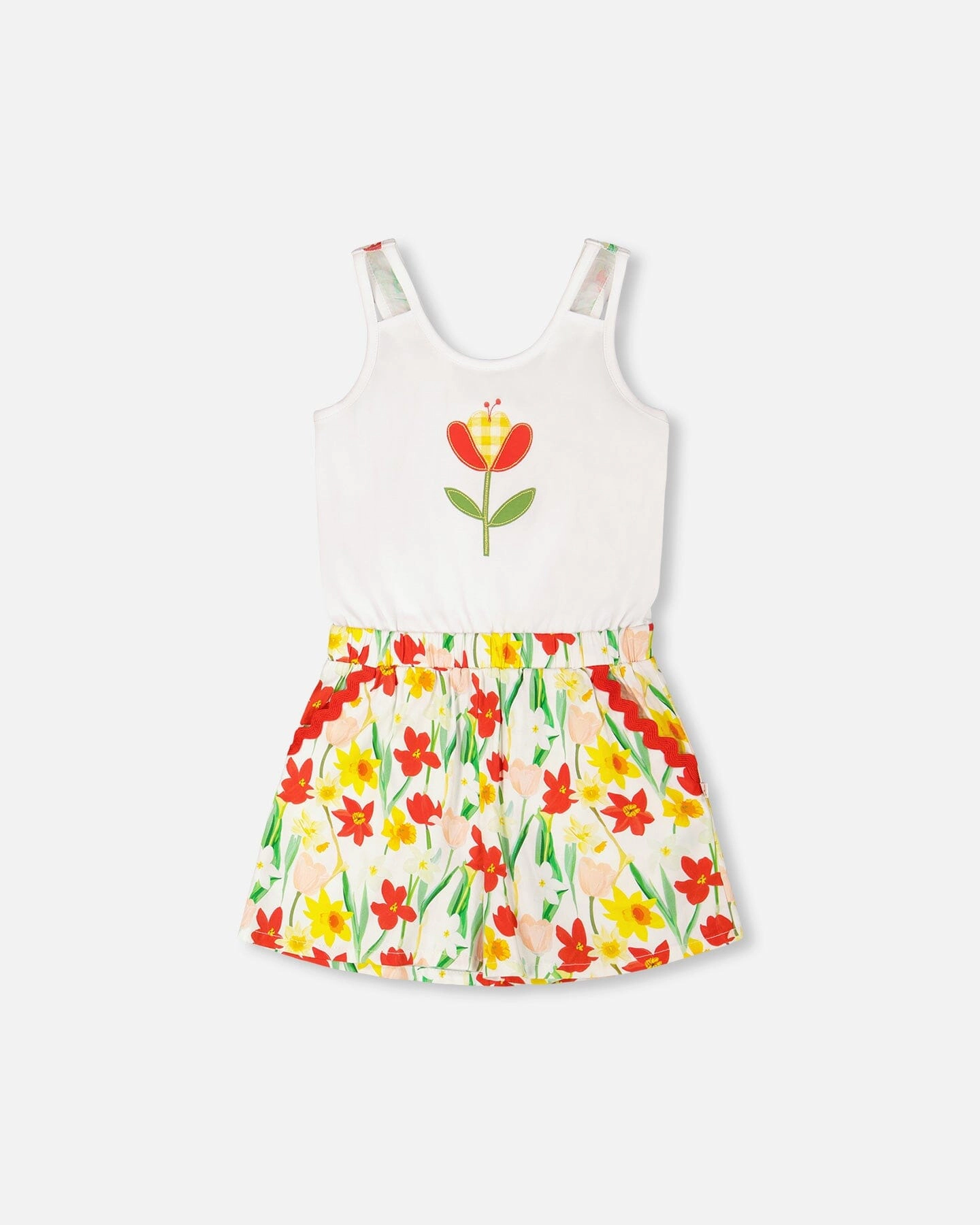 Deux par Girls Jersey and Viscose Romper