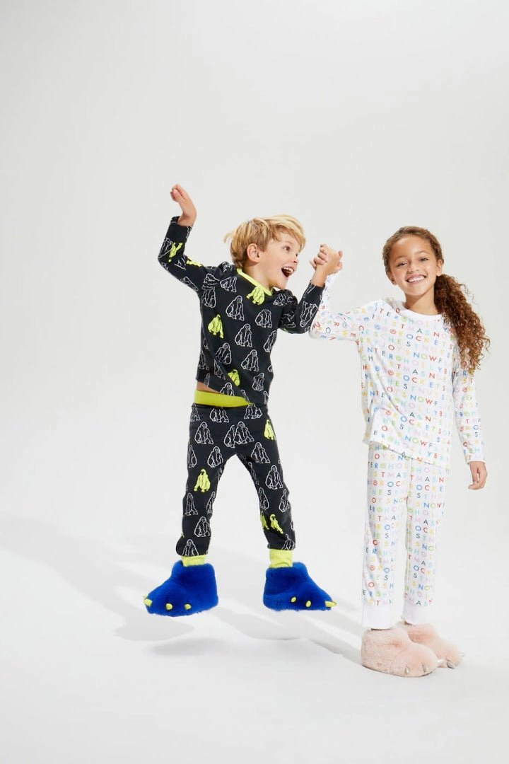 Rockets of Awesome Holiday Crossword Pajamas for Unisex