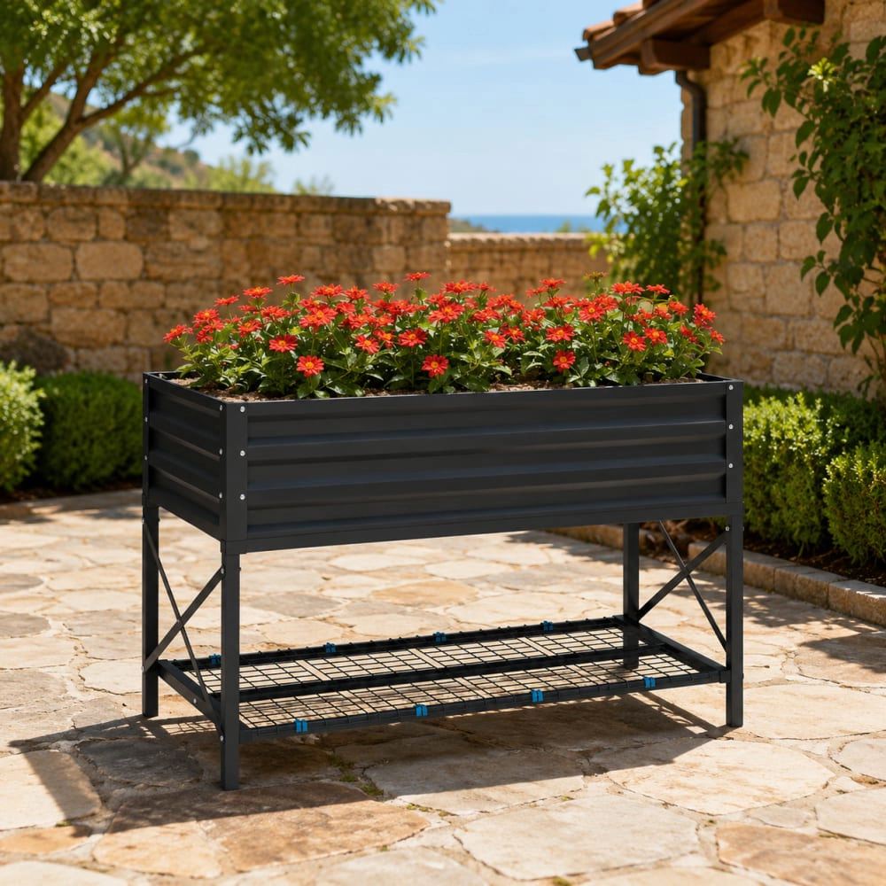 WOW PIONEER Tall Round Garden Planter Pot