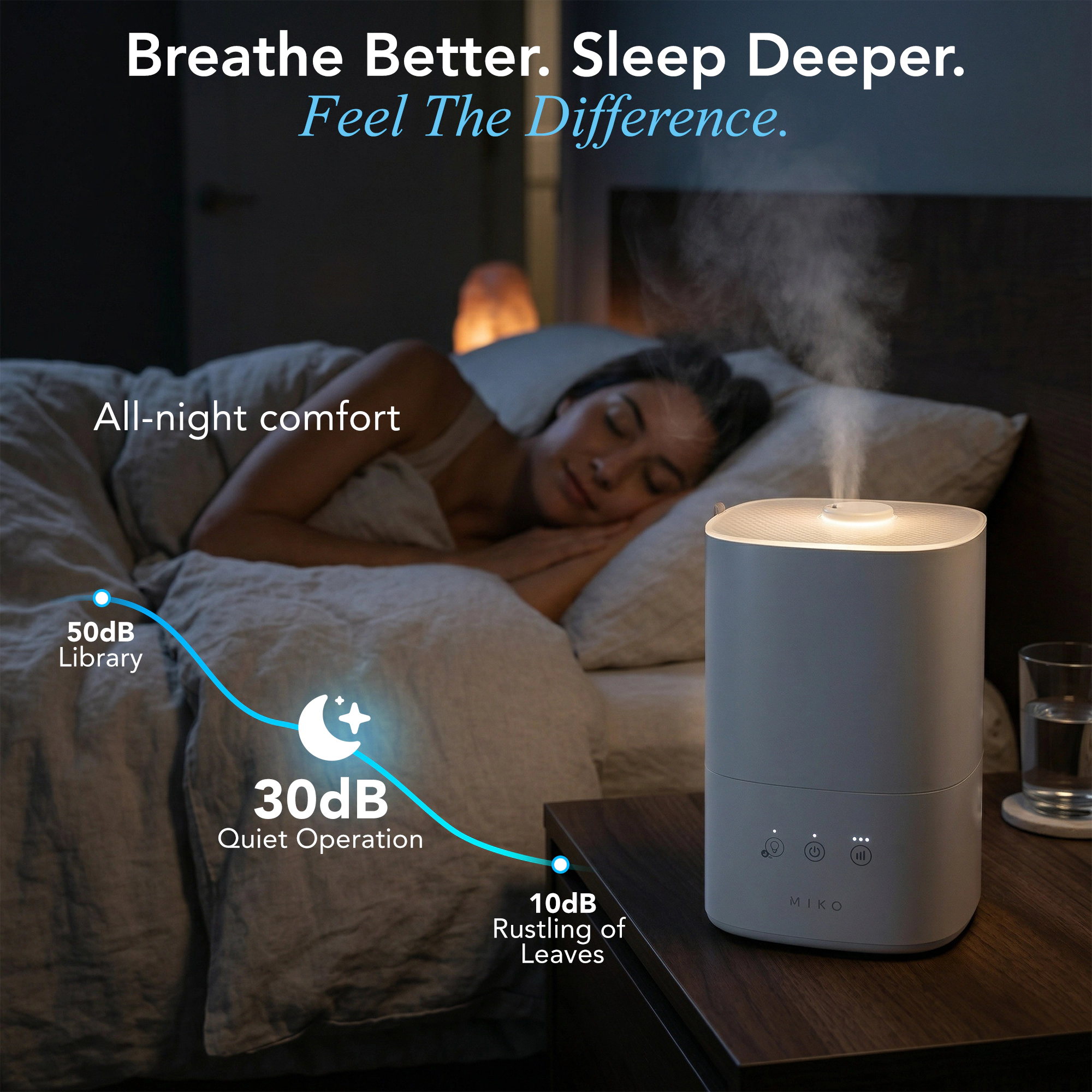 Miko Breeze Cool Mist Humidifier