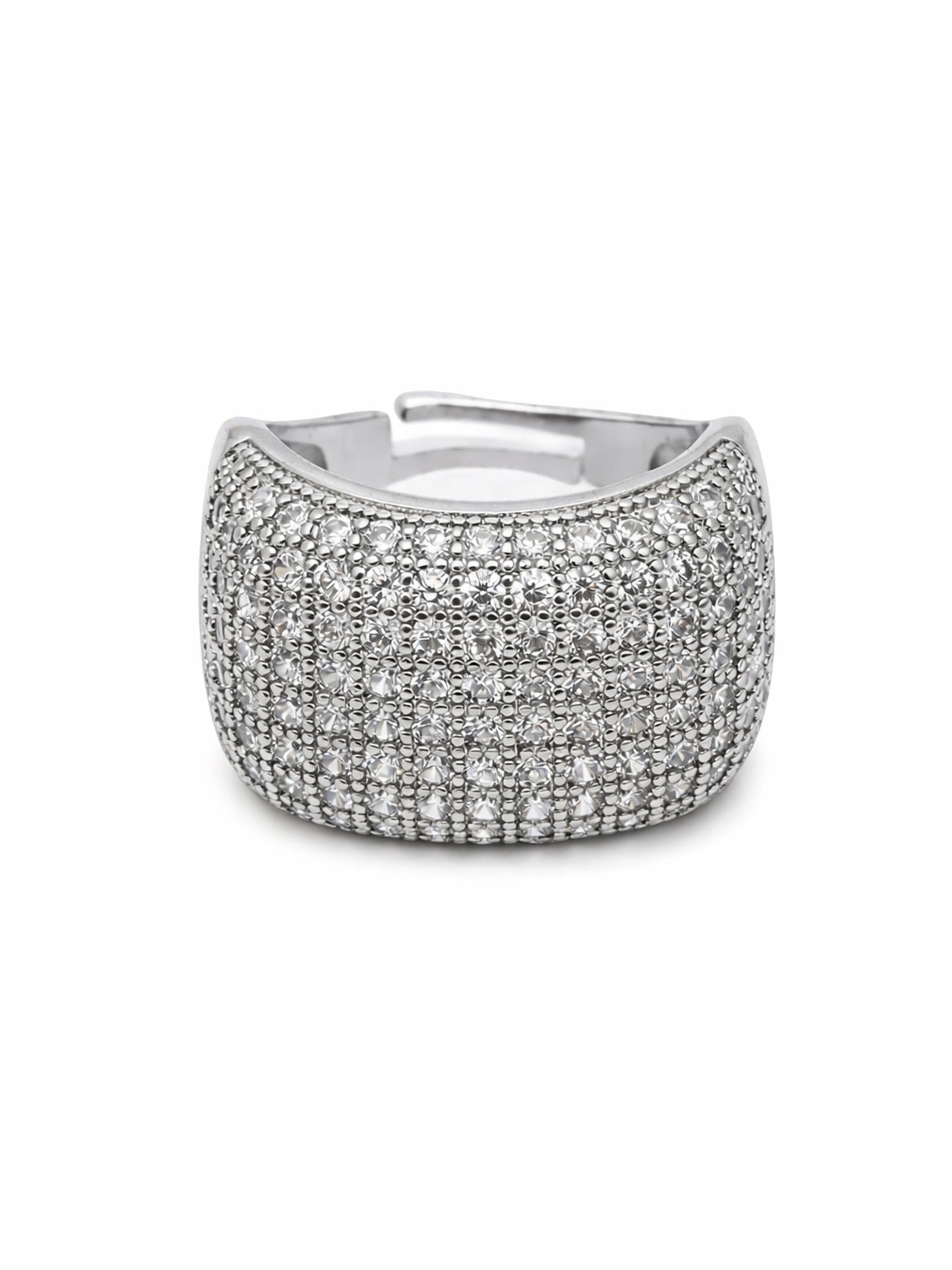 AGP Paris Women's Pave Dome Statement Ring