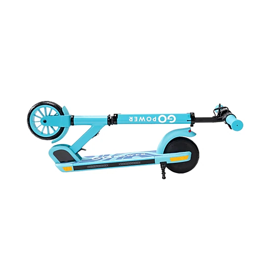 GoPowerBike GoZip Foldable Kids Electric Scooter