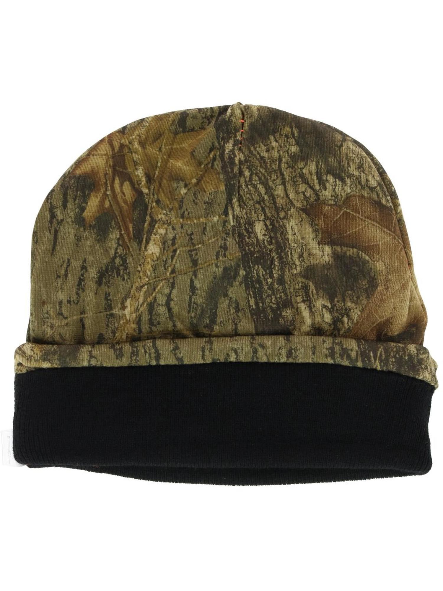 Iceberg Polar Wear Men's Reversible Camo Heavyweight Knit Winter Hat