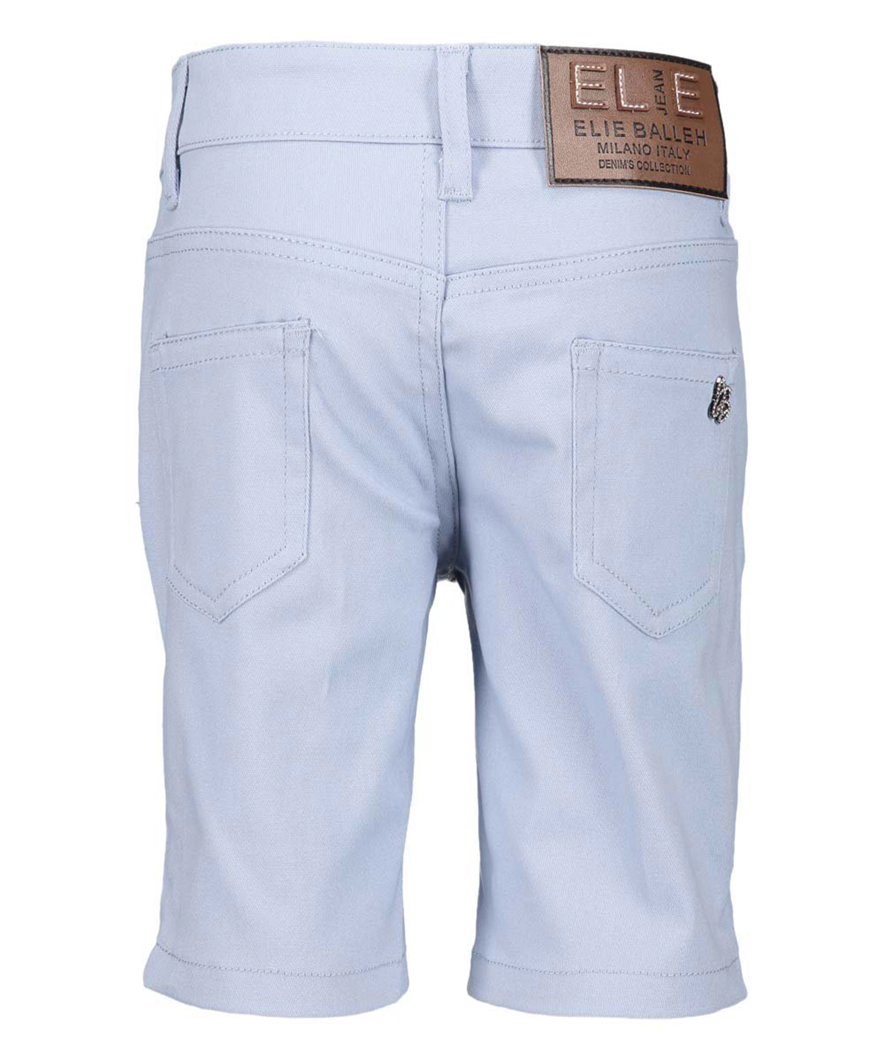 Elie Balleh Boys Slim Fit Cotton Twill Short Pants