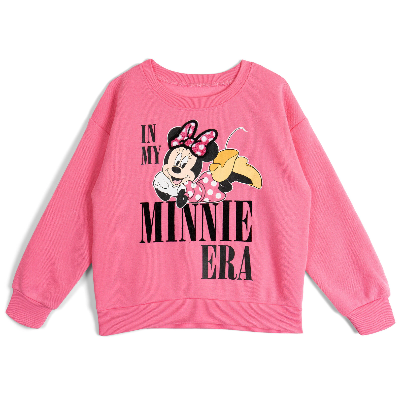 Disney Girls' 2-Piece Fleece Sweatshirt and Pants Set
