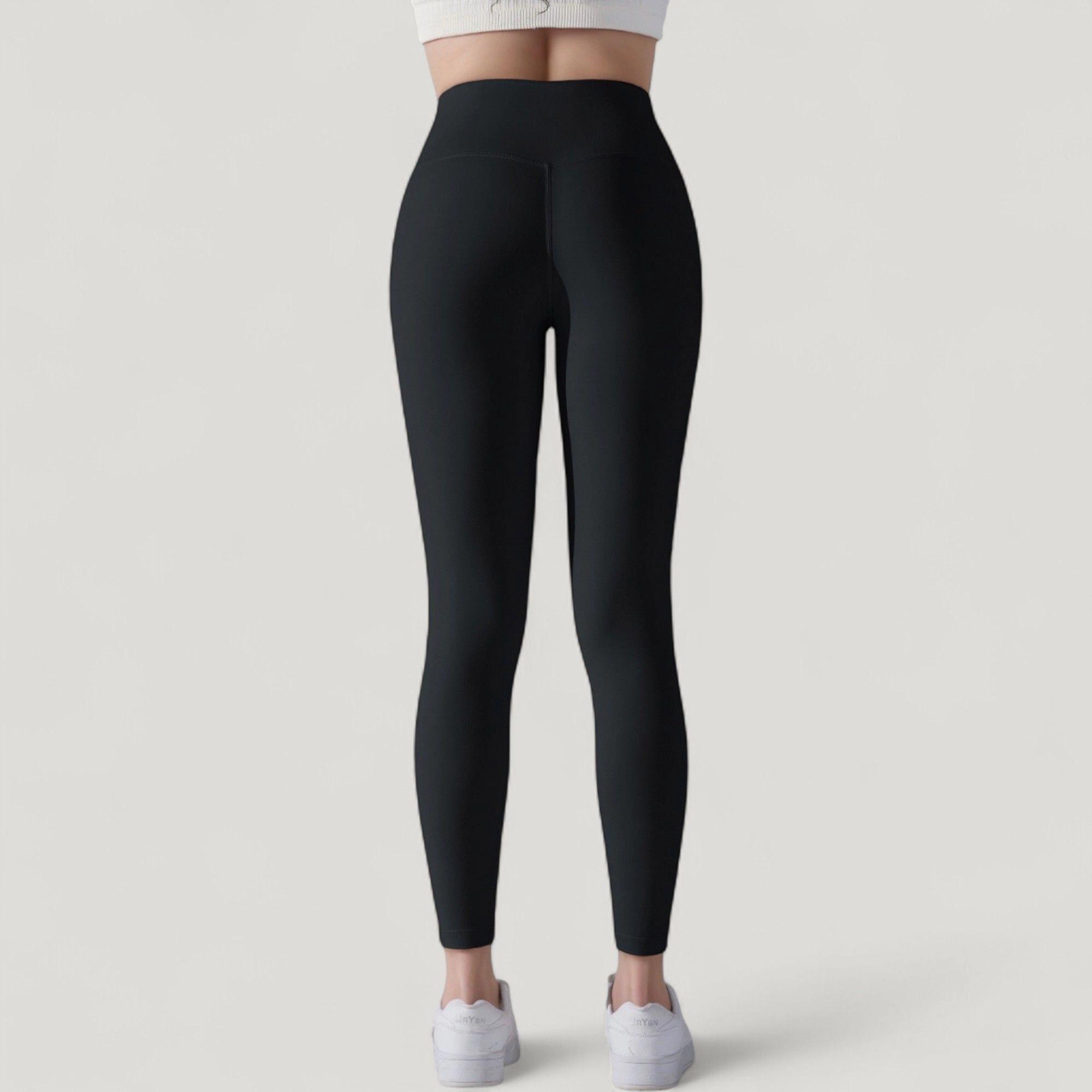 Anna-Kaci Active Women's High Waist Seamless Full Length Leggings with Wide Waistband
