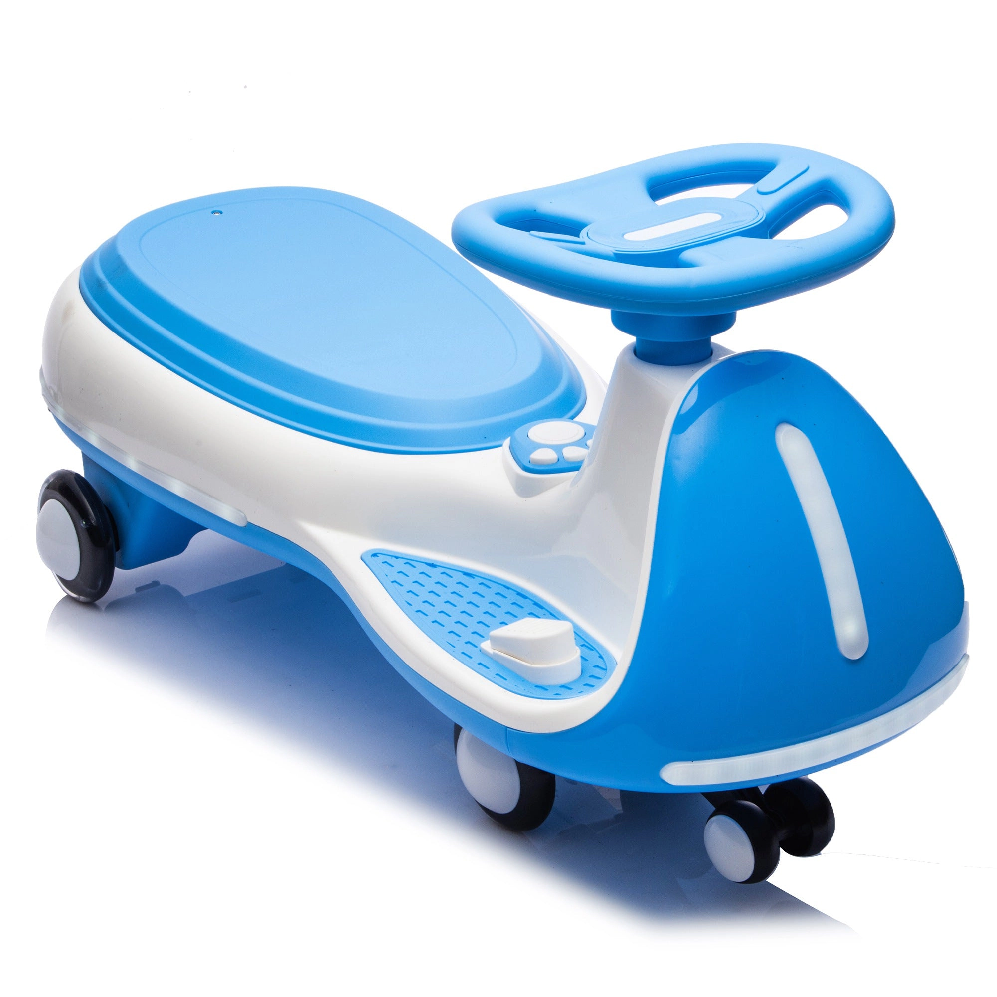 GBruno 2-in-1 12V Electric Wiggle Ride On Car