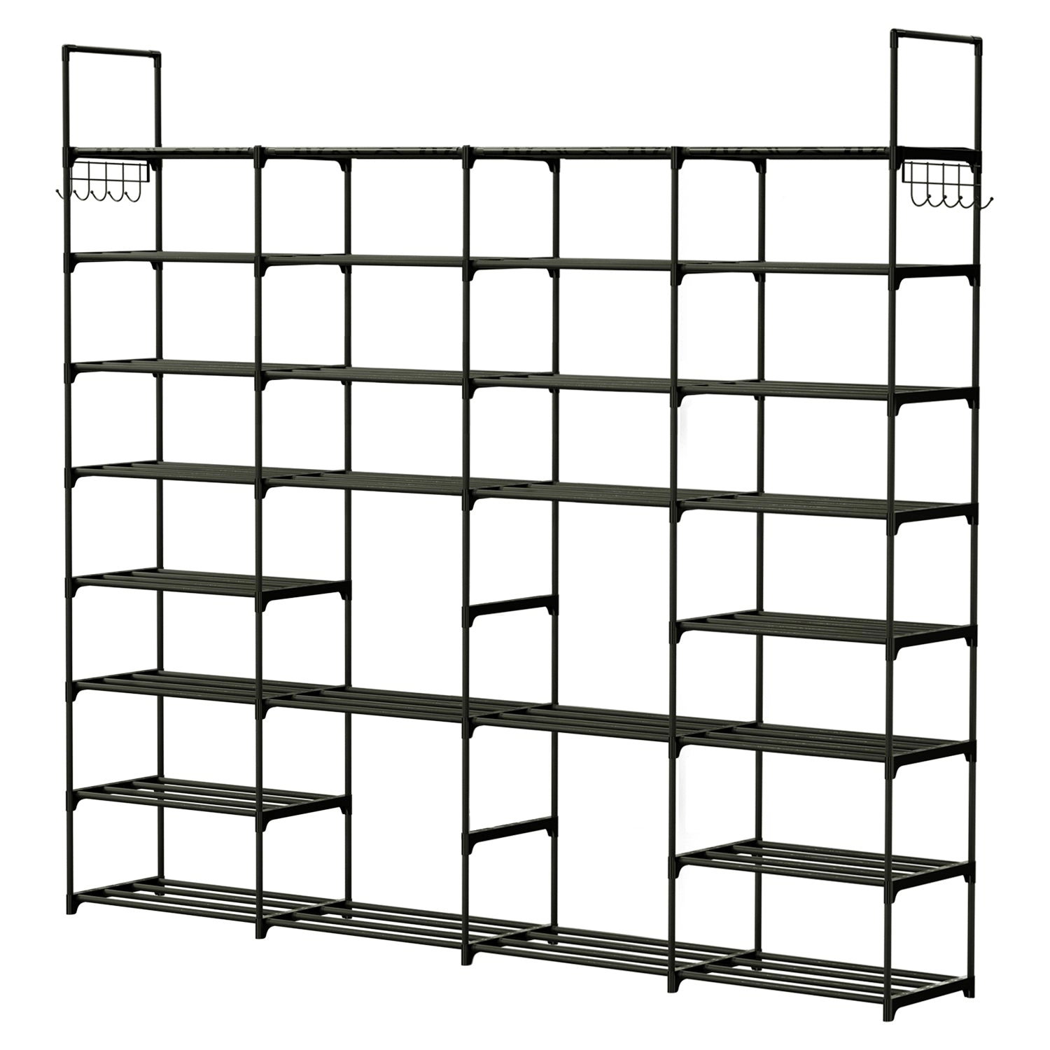 GBruno 8-Tier Metal Shoe Rack