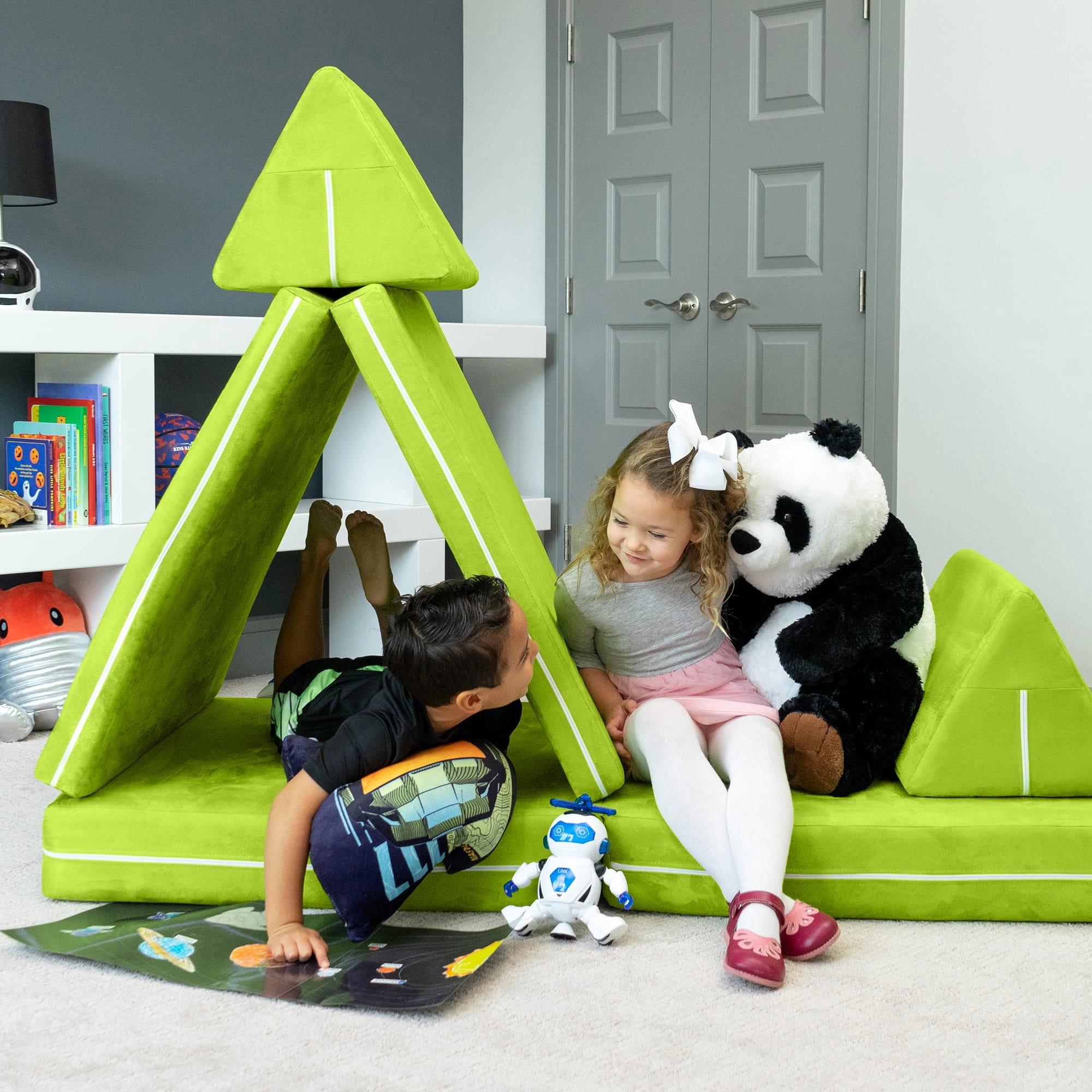 Zipline Playscape - Imaginative Furniture Playset for Creative Kids