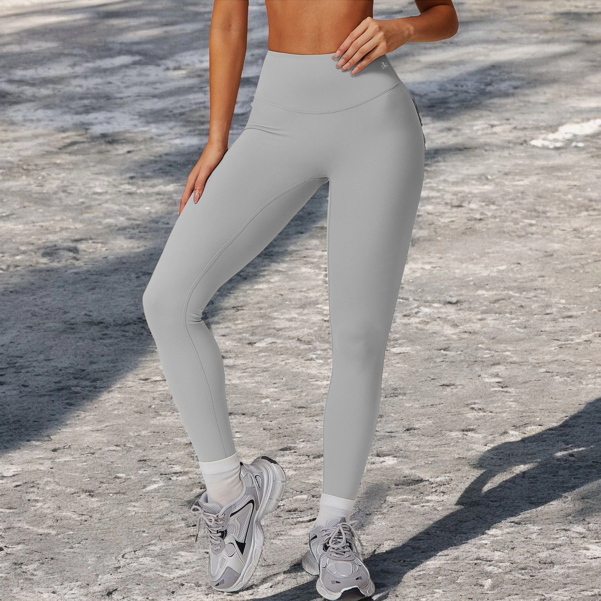 Anna-Kaci Women's High-Waist Seamless Leggings with Full-Length Design