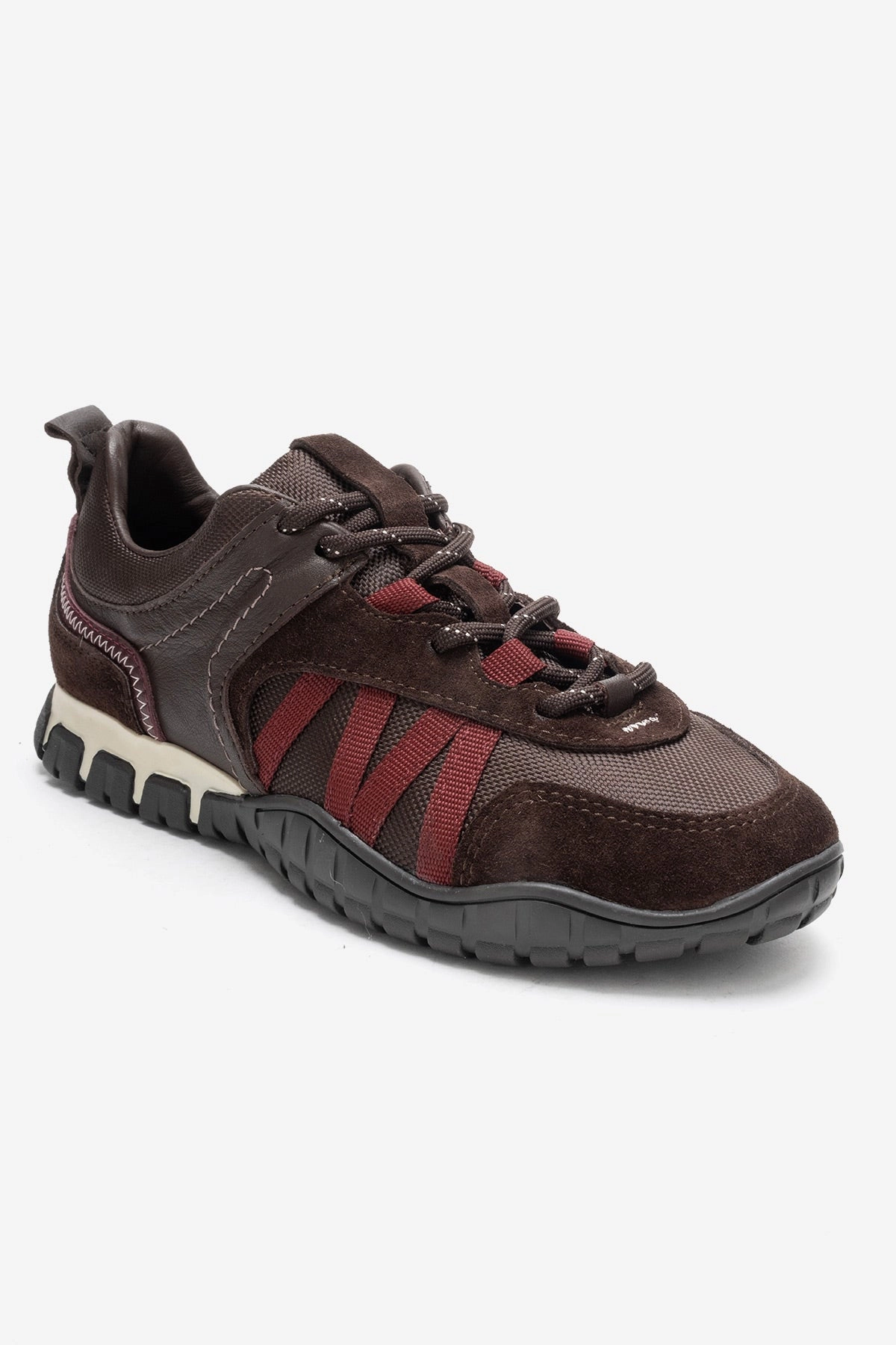 Forever & Always Womens Fiera Leather Mesh Sneaker