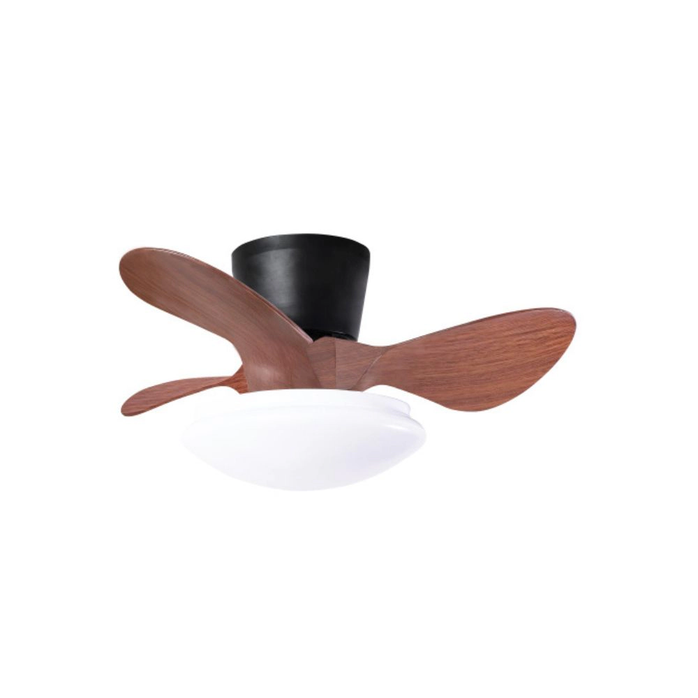 Vogued Glam 24 Inch Small Walnut Ceiling Fan