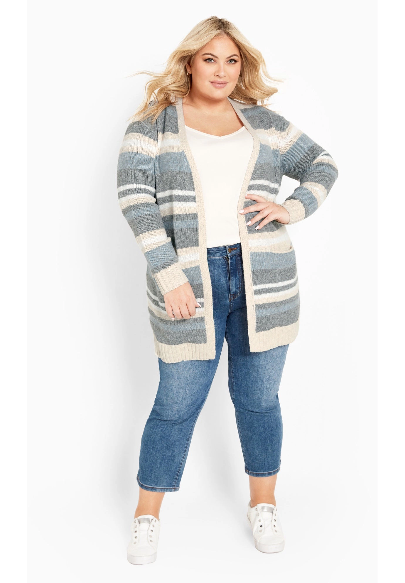 Avenue Women's Plus Simone Cardigan