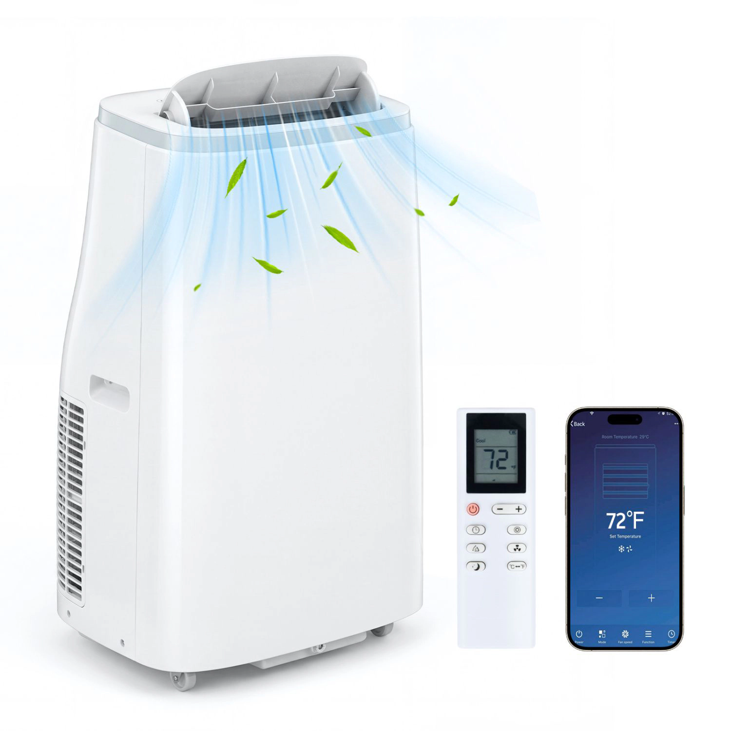 SlickBlue Unisex Portable 15000 BTU Air Conditioner