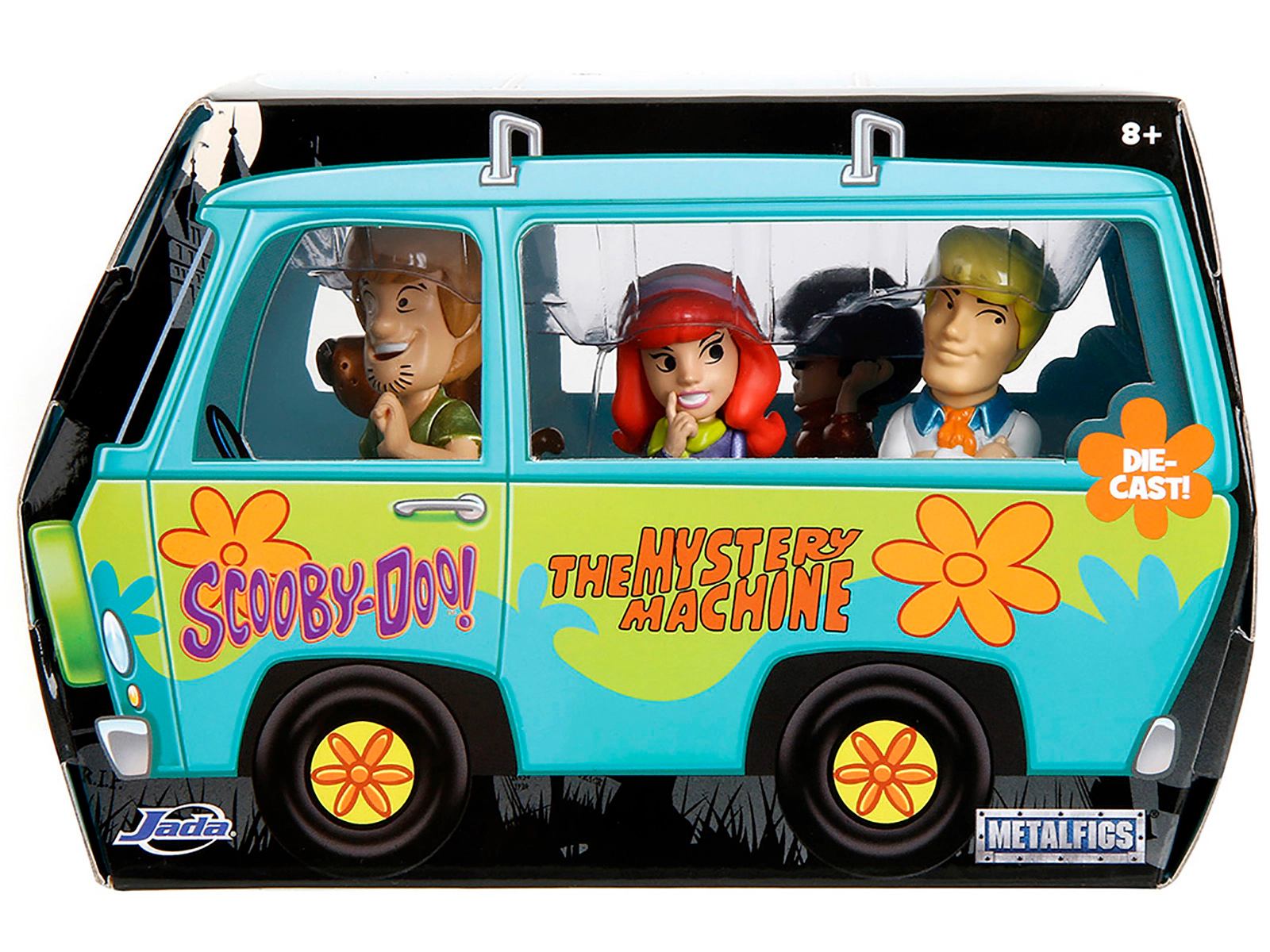 Jada Set of 5 Diecast Figures "Scooby-Doo" TV Series "Metalfigs" Series Diecast Models by Jada