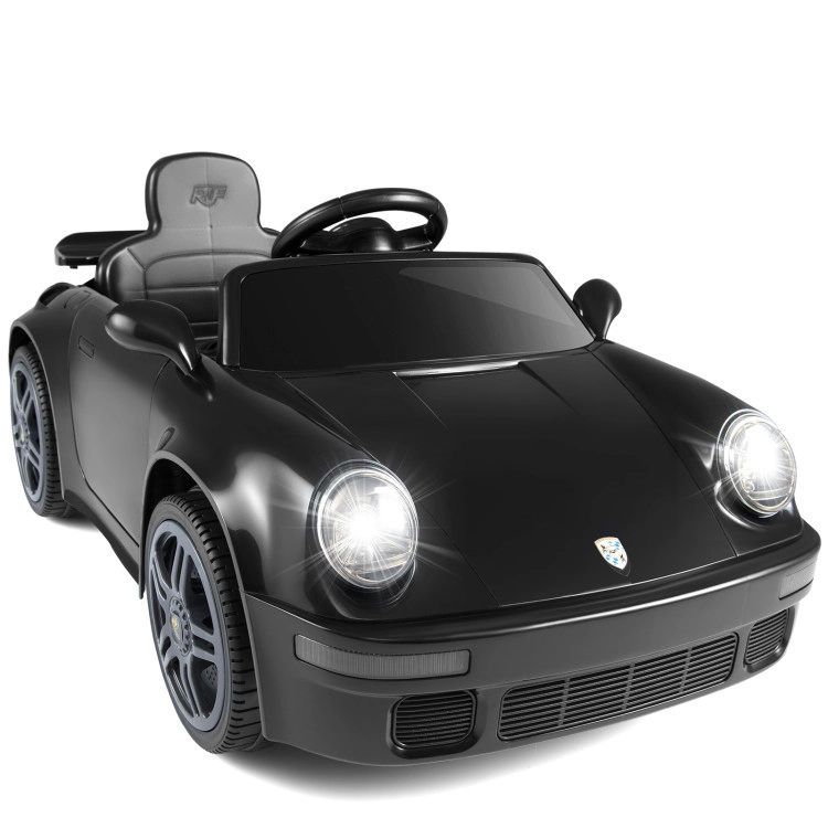 Hivvago 12V Electric Ride On Car Licensed RUF CTR with Remote Control and Music
