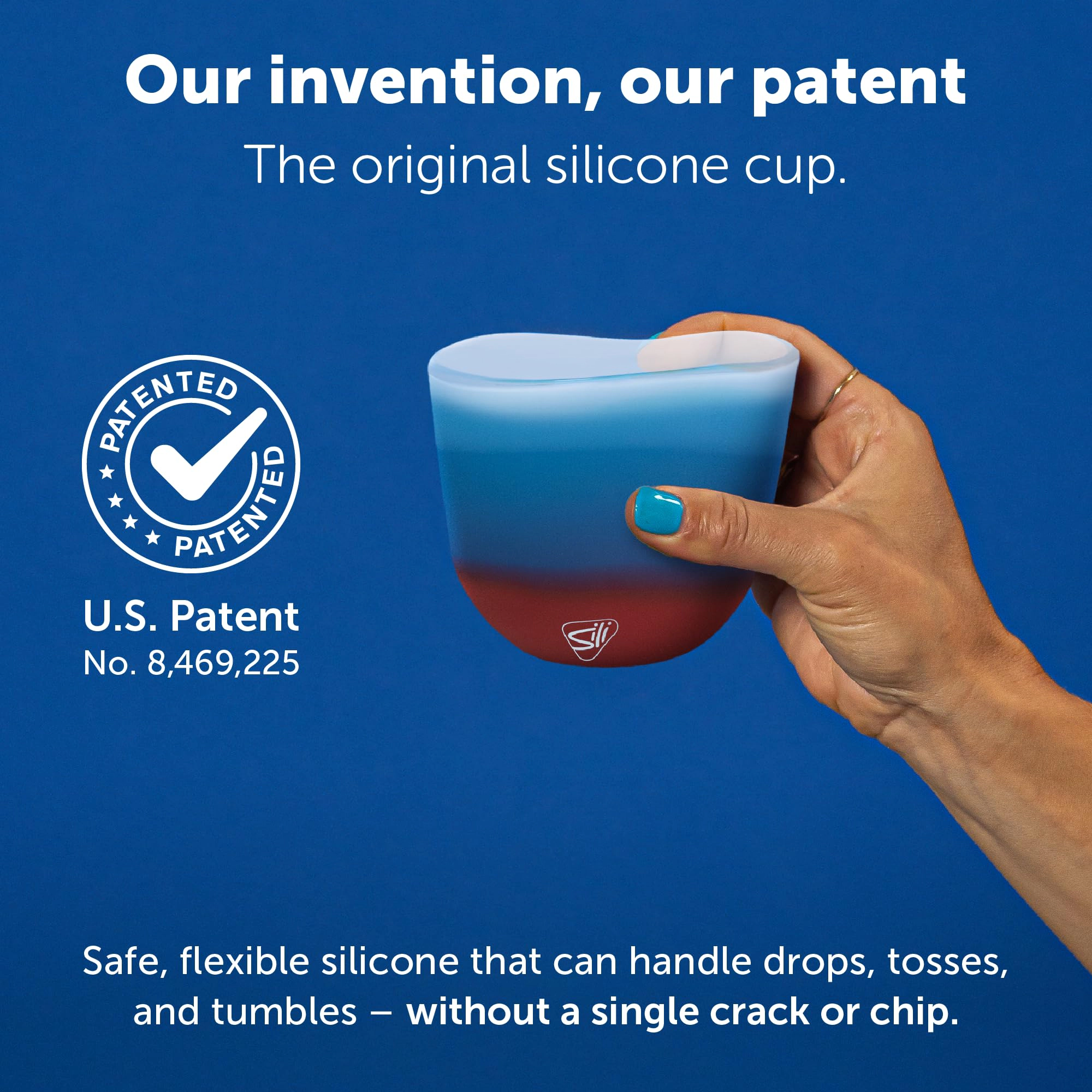 Silipint Silicone 12 oz Wine Glass