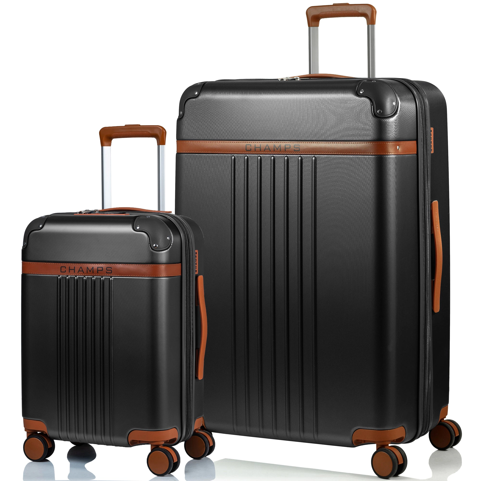 CHAMPS Vintage Collection 2-piece Hardside Luggage Set