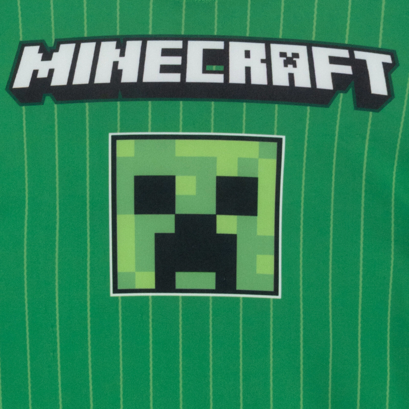 Minecraft Boys' Swimwear 2-Piece Rash Guard and Swim Trunks Set