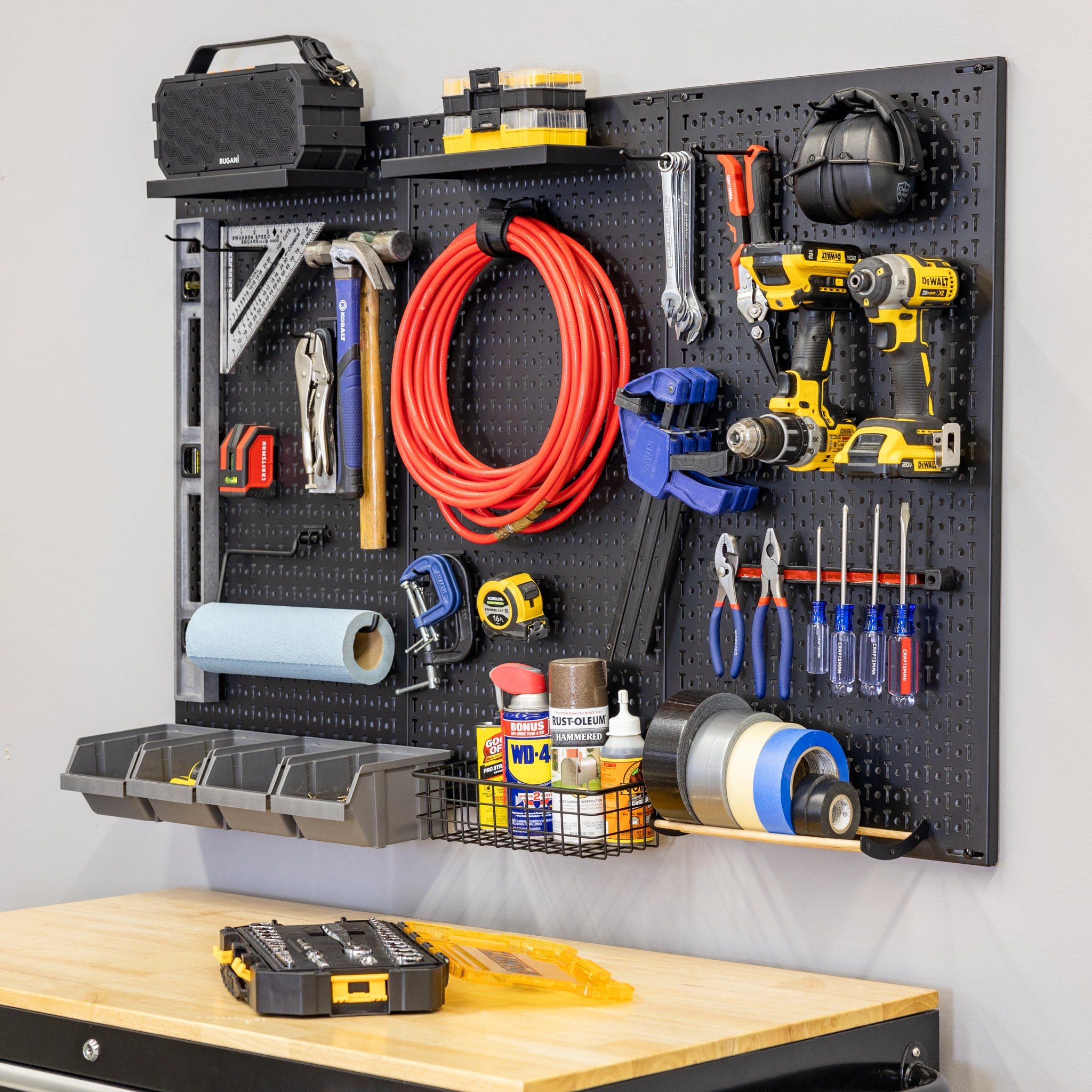 StoreYour 51" x 32" PRO Pegboard, 23 Attachments