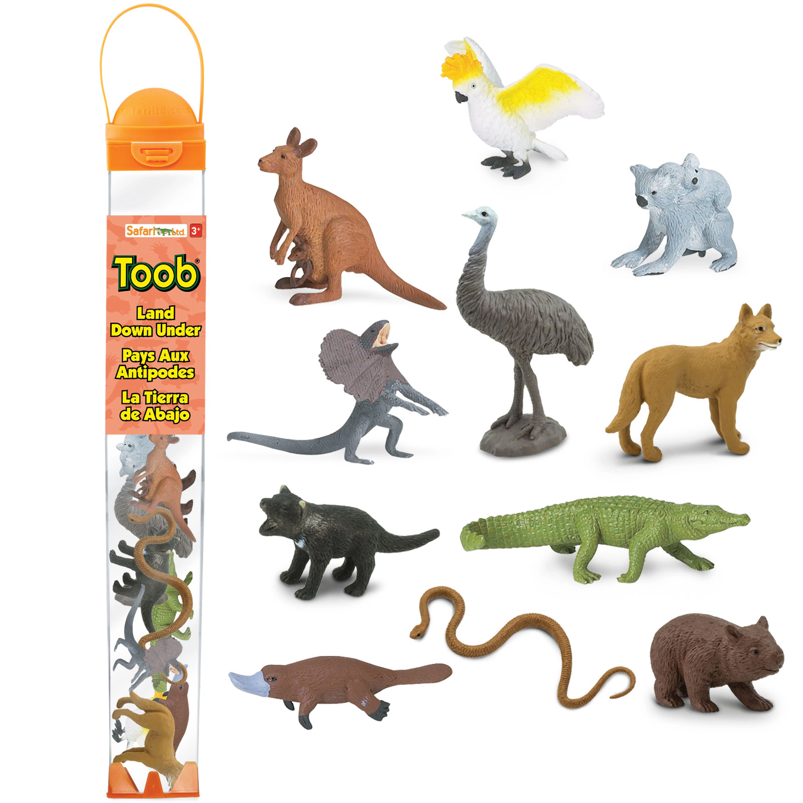 Safari Ltd. - Australian Animals TOOB - contains 11 Mini Figurines
