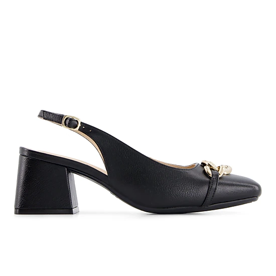 Andrea Womens Slingback Pumps With Square Toe