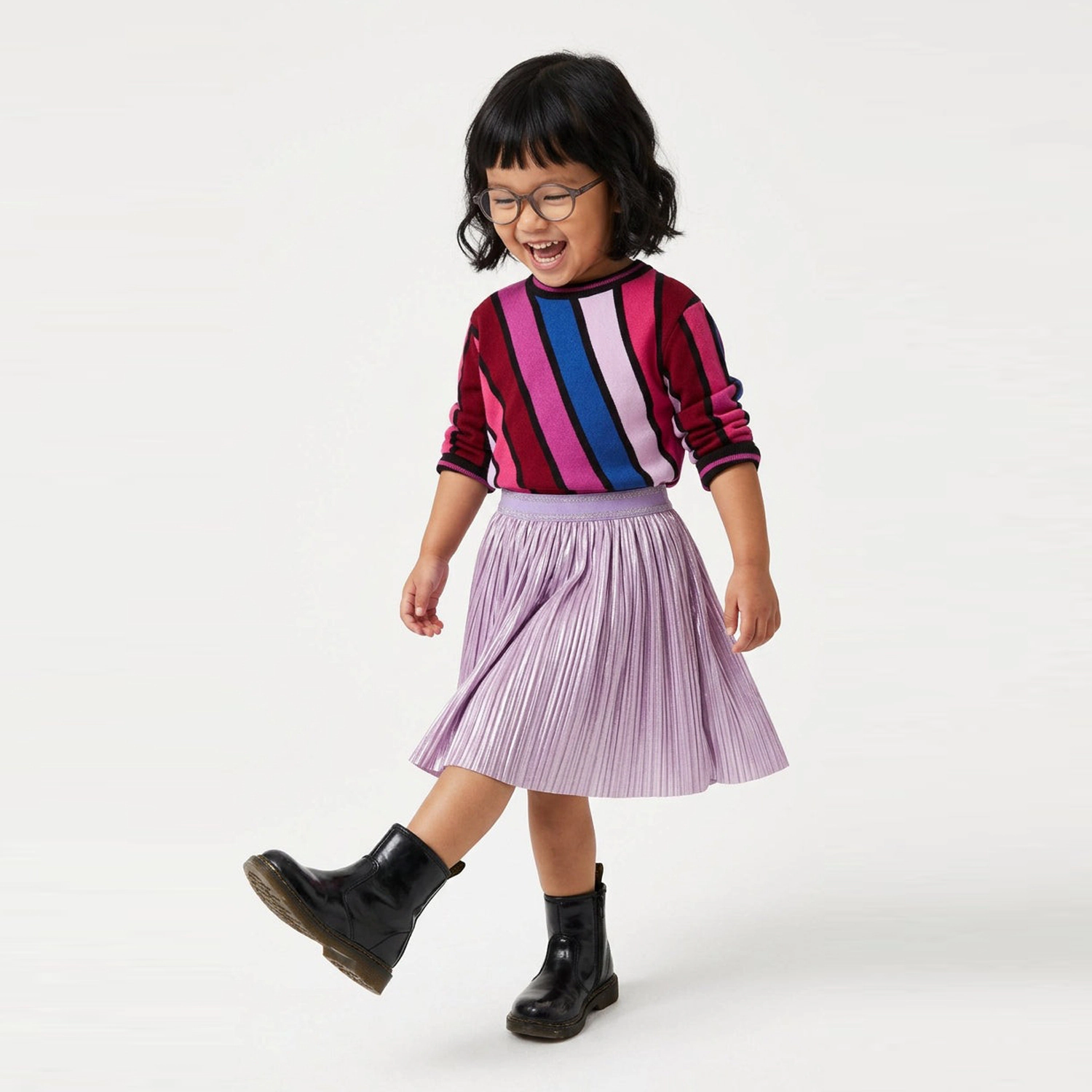 Rockets of Awesome Stripe Super Soft Sweater for Girls